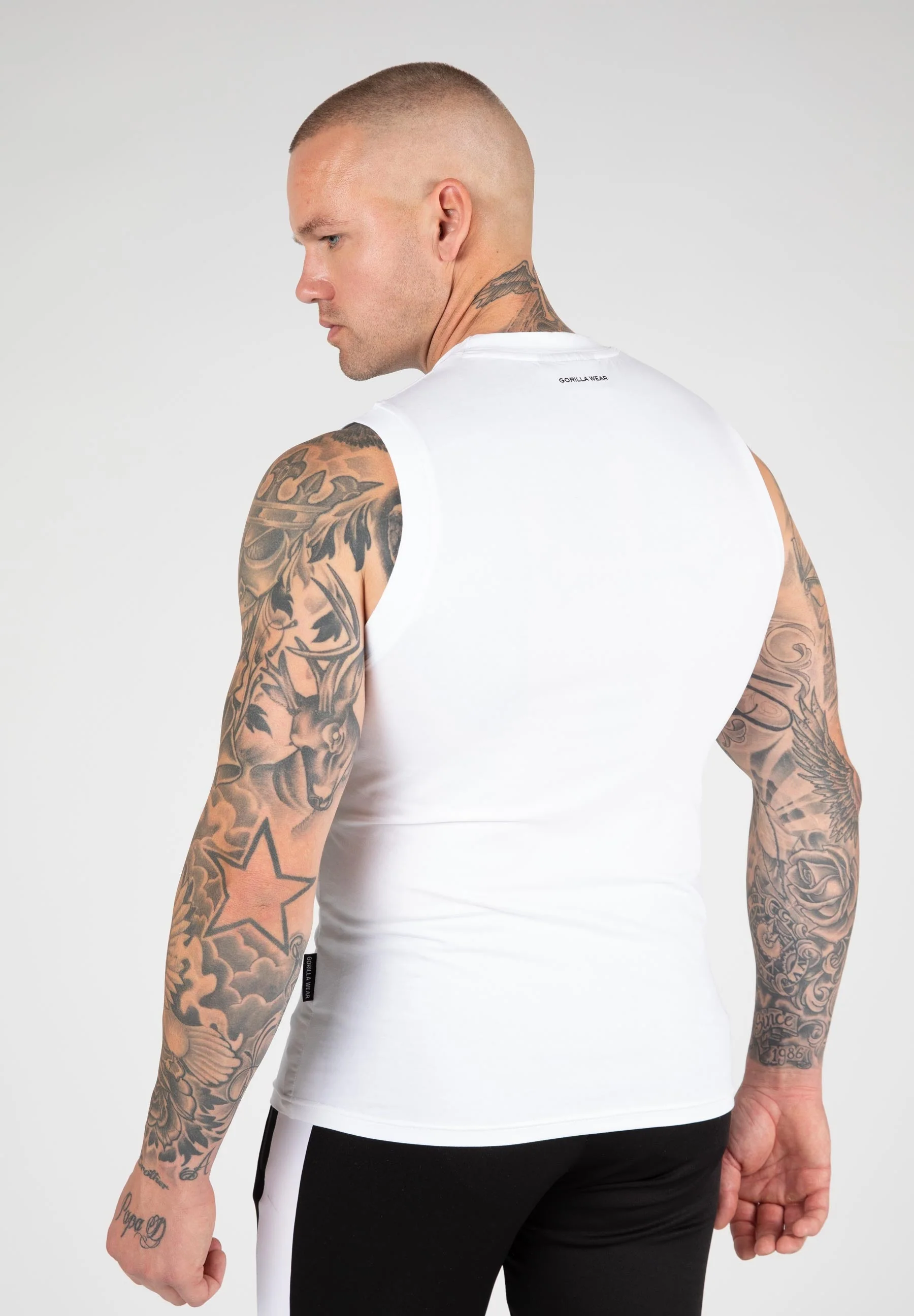 Gorilla Wear - Tulsa Tank Top - White - Image 2