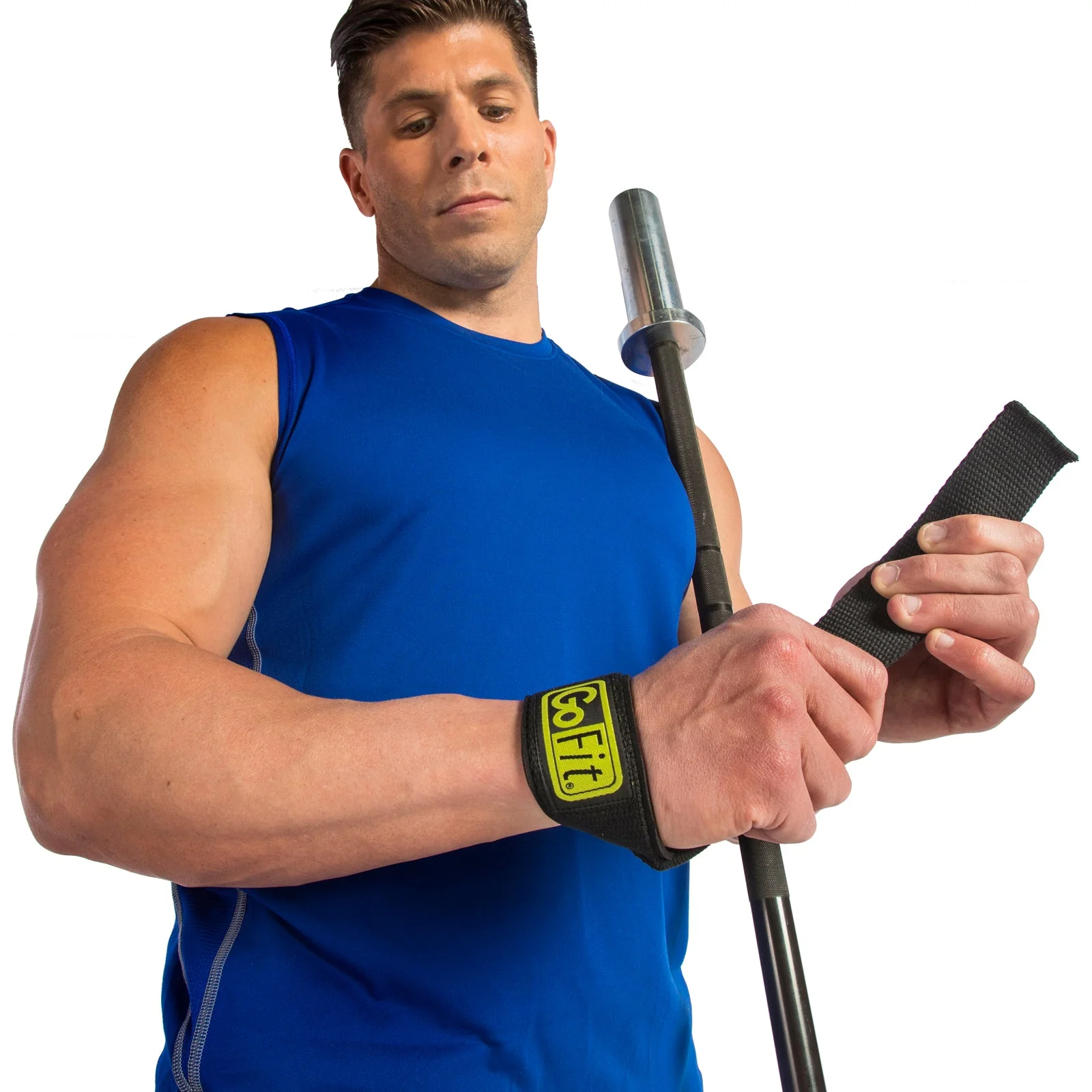 GoFit - Ultra Padded Pro Wrist Straps - Image 3