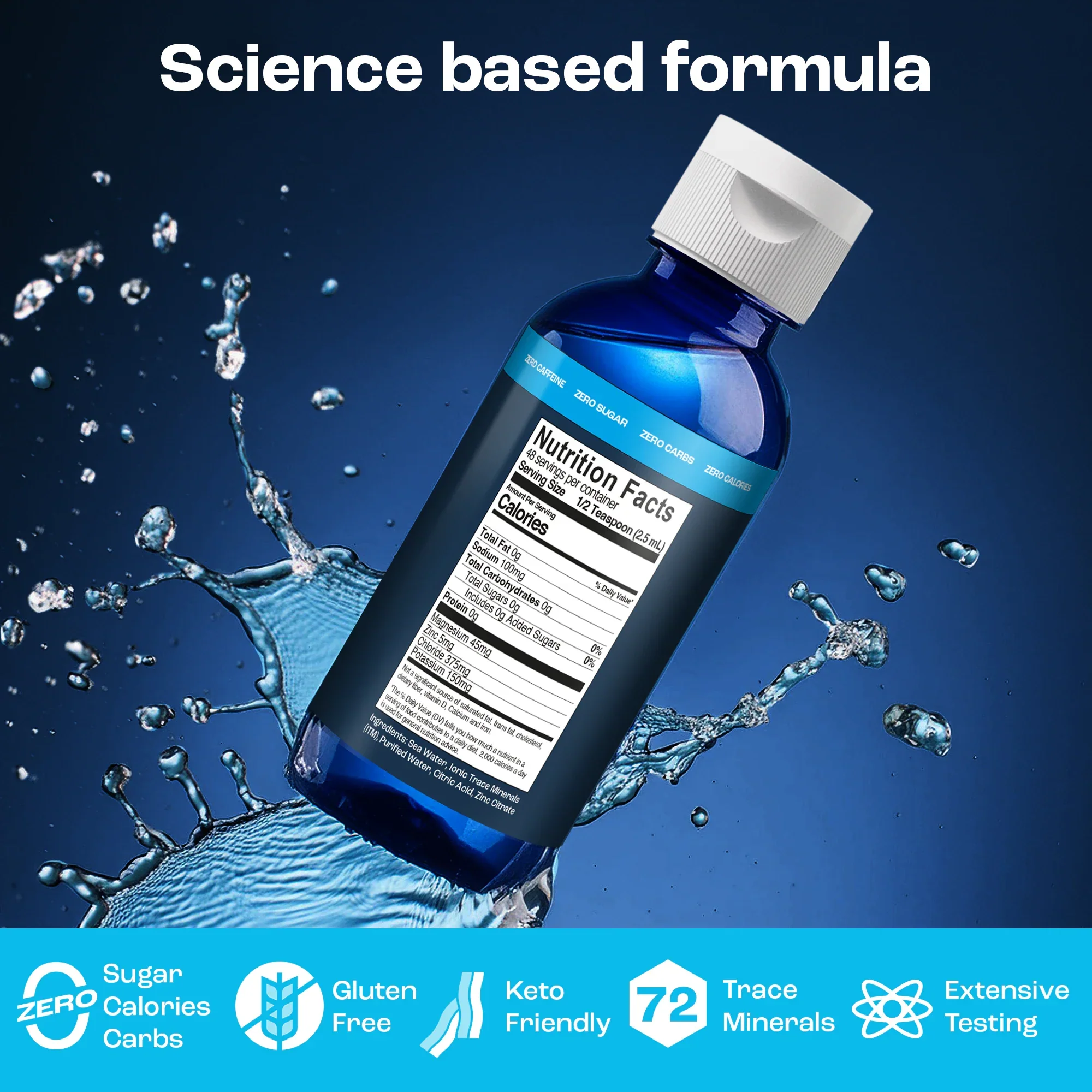 Key Nutrients - Key Nutrients - In Unflavored Liquid Electrolyte Drops - Image 3