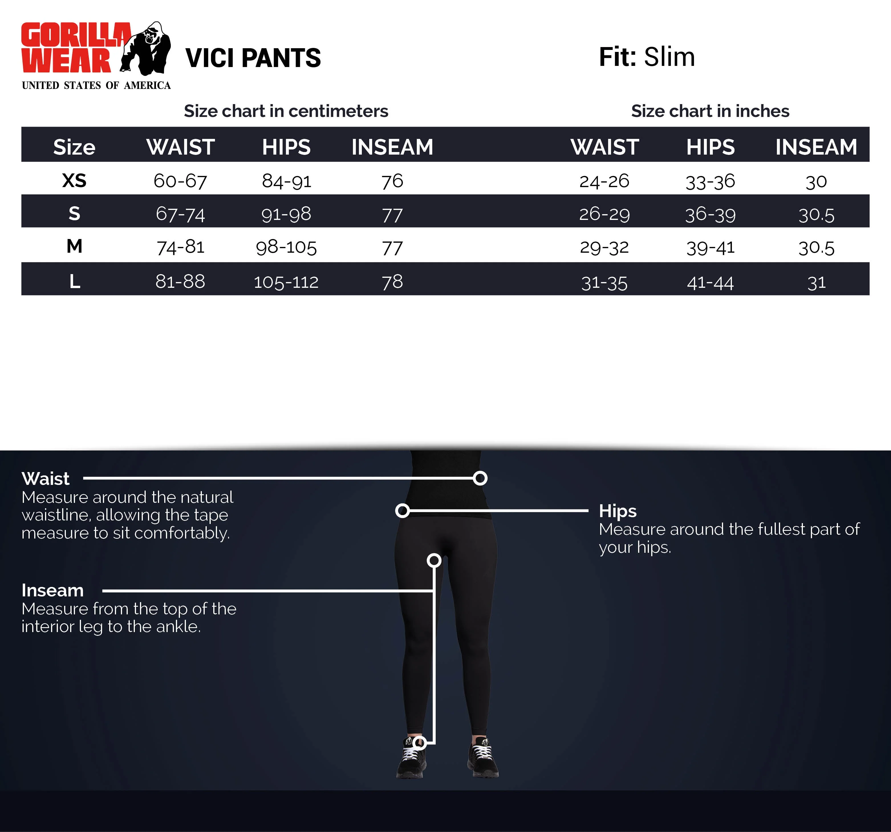 Gorilla Wear - Vici Pants - Light Blue - Image 6