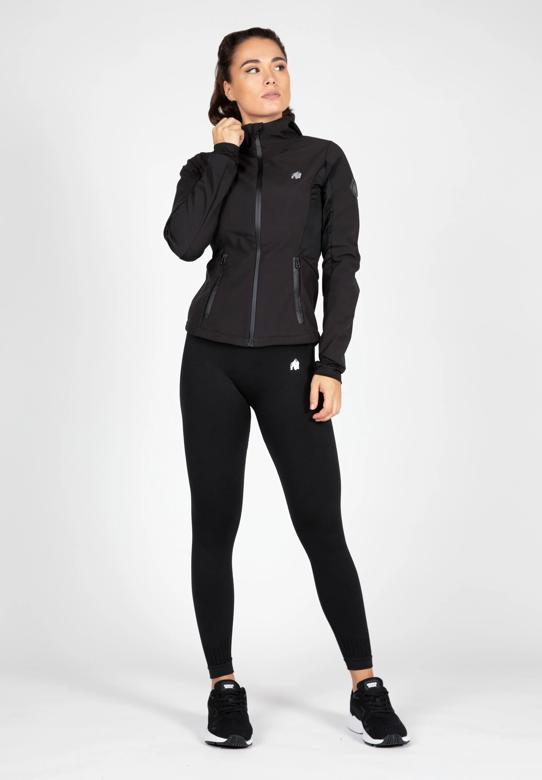 Gorilla Wear - Victoria Softshell Jacket - Black - Image 3