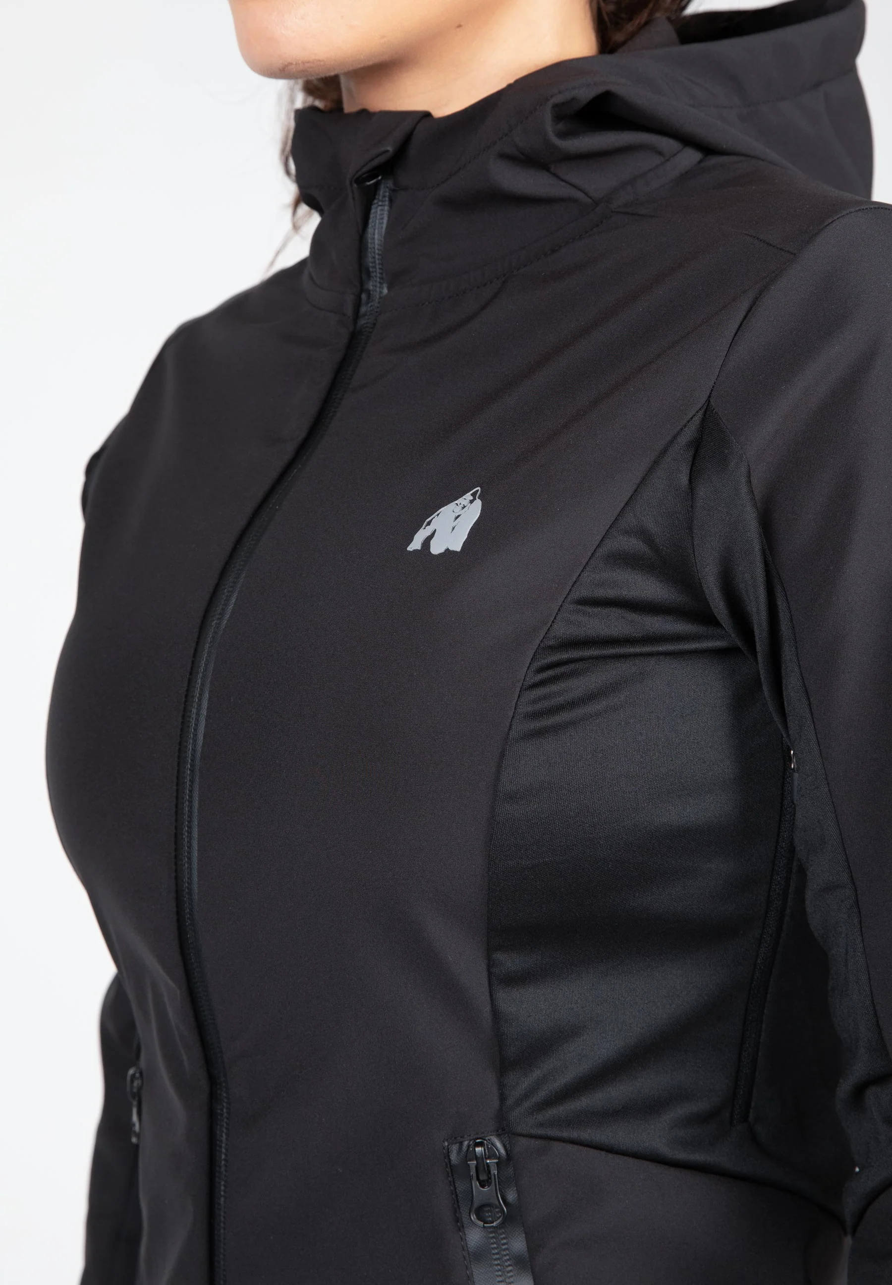 Gorilla Wear - Victoria Softshell Jacket - Black - Image 5