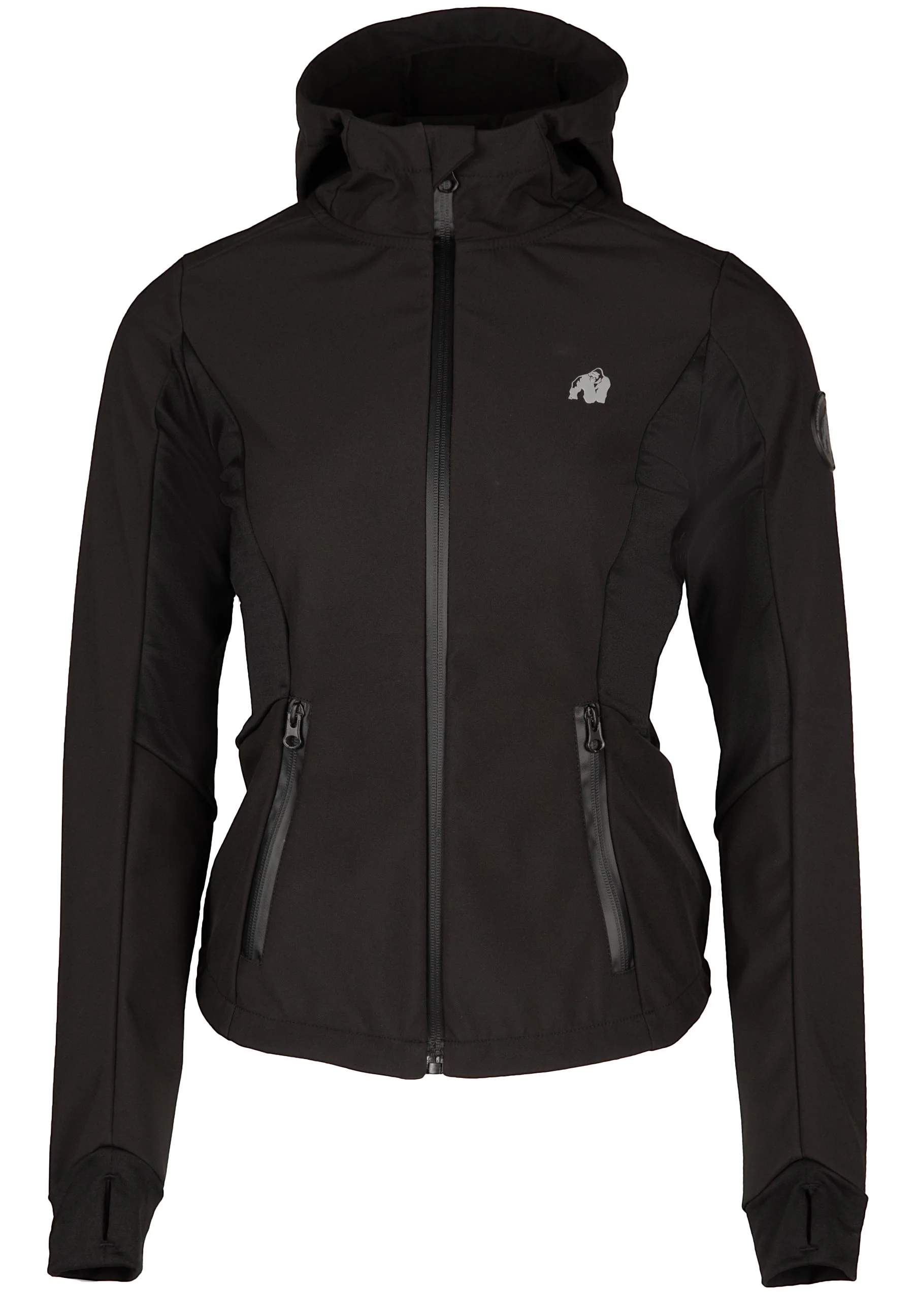 Gorilla Wear - Victoria Softshell Jacket - Black - Image 9