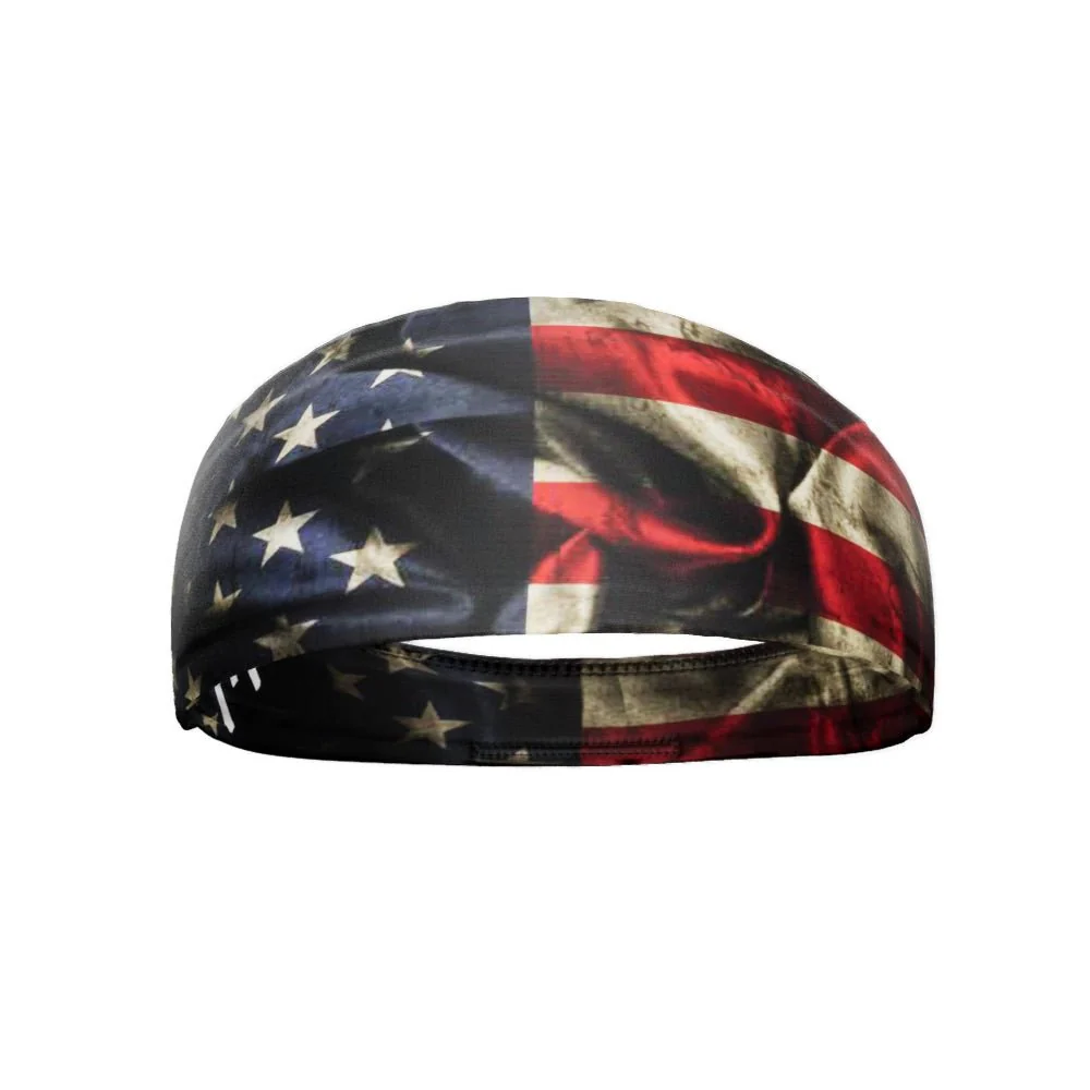 Elite Athletic Gear - Vintage Usa Flag Headband