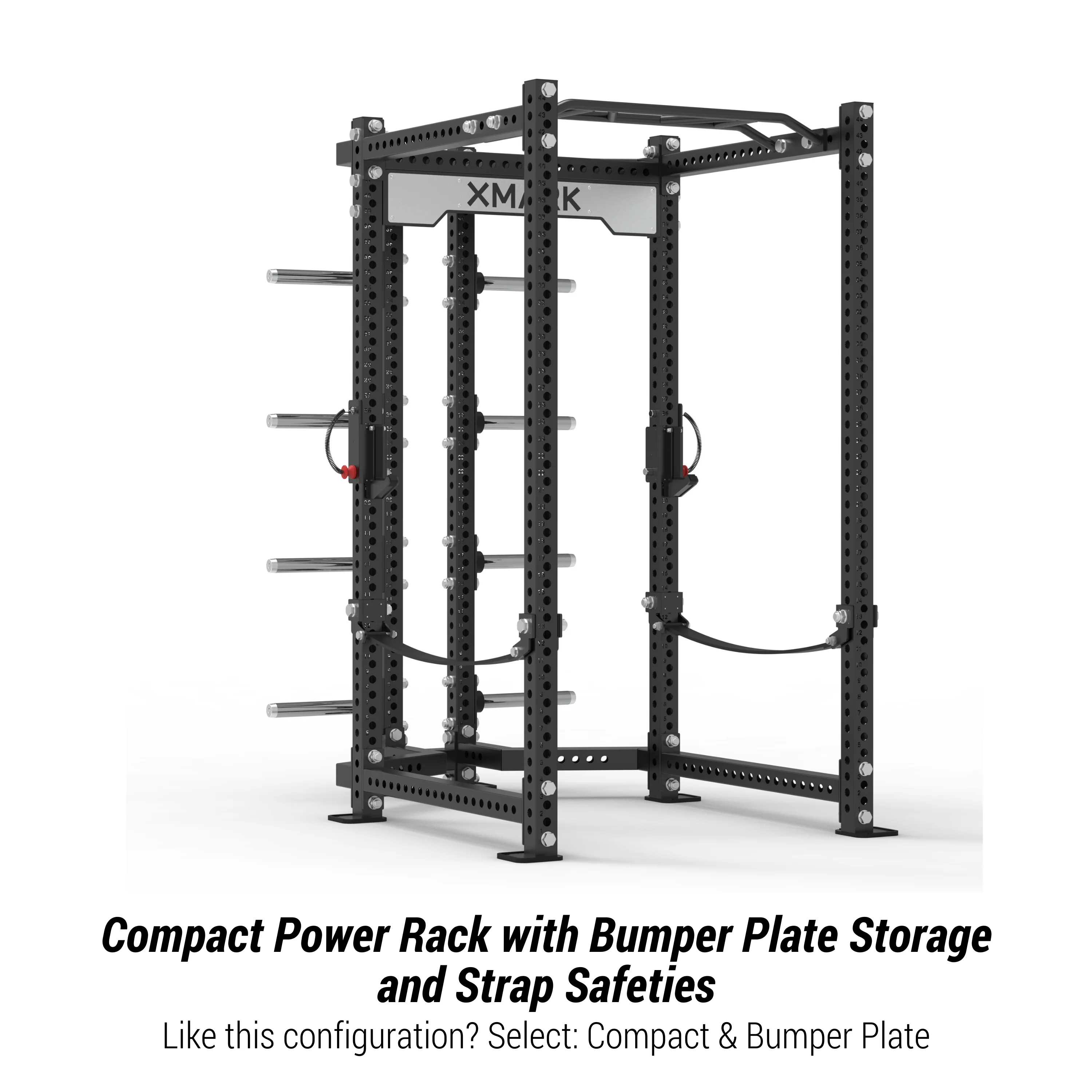 XMARK - Viper Power Rack with Storage & Strap Safeties - Image 4