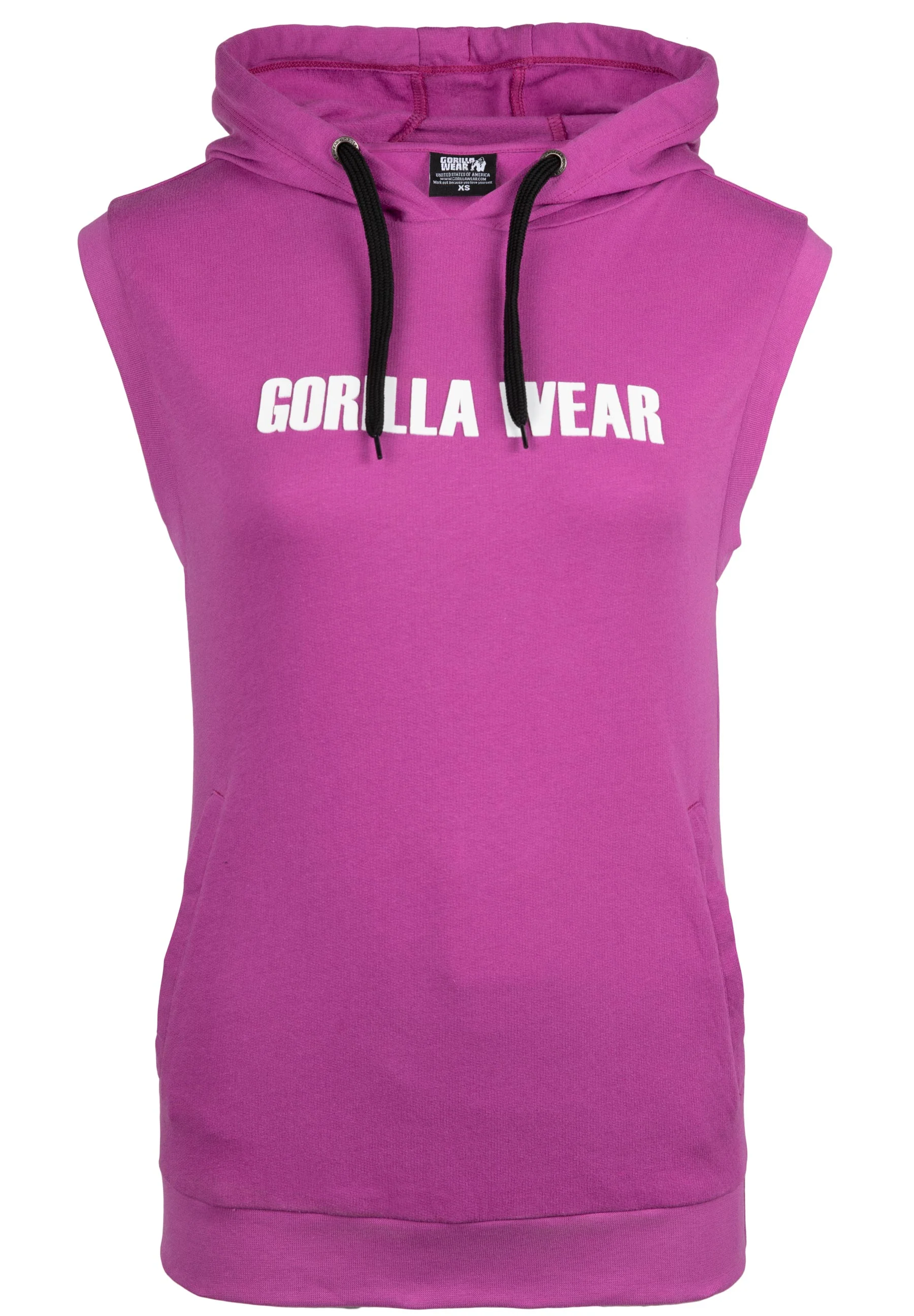 Gorilla Wear - Virginia Sleeveless Hoodie - Pink - Image 7