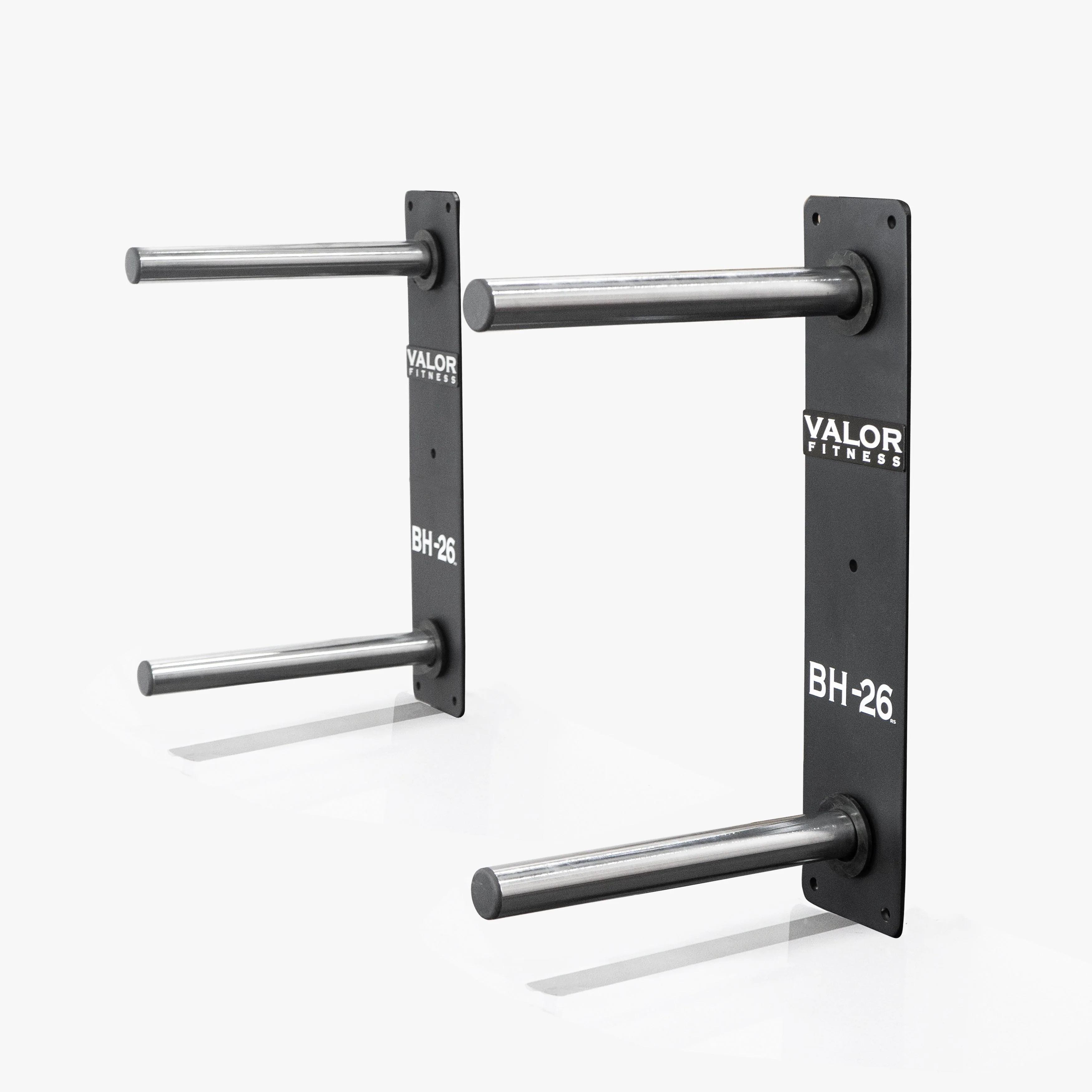 Valor Fitness - Wall Mounted 4 Peg Olympic Plate Storage
