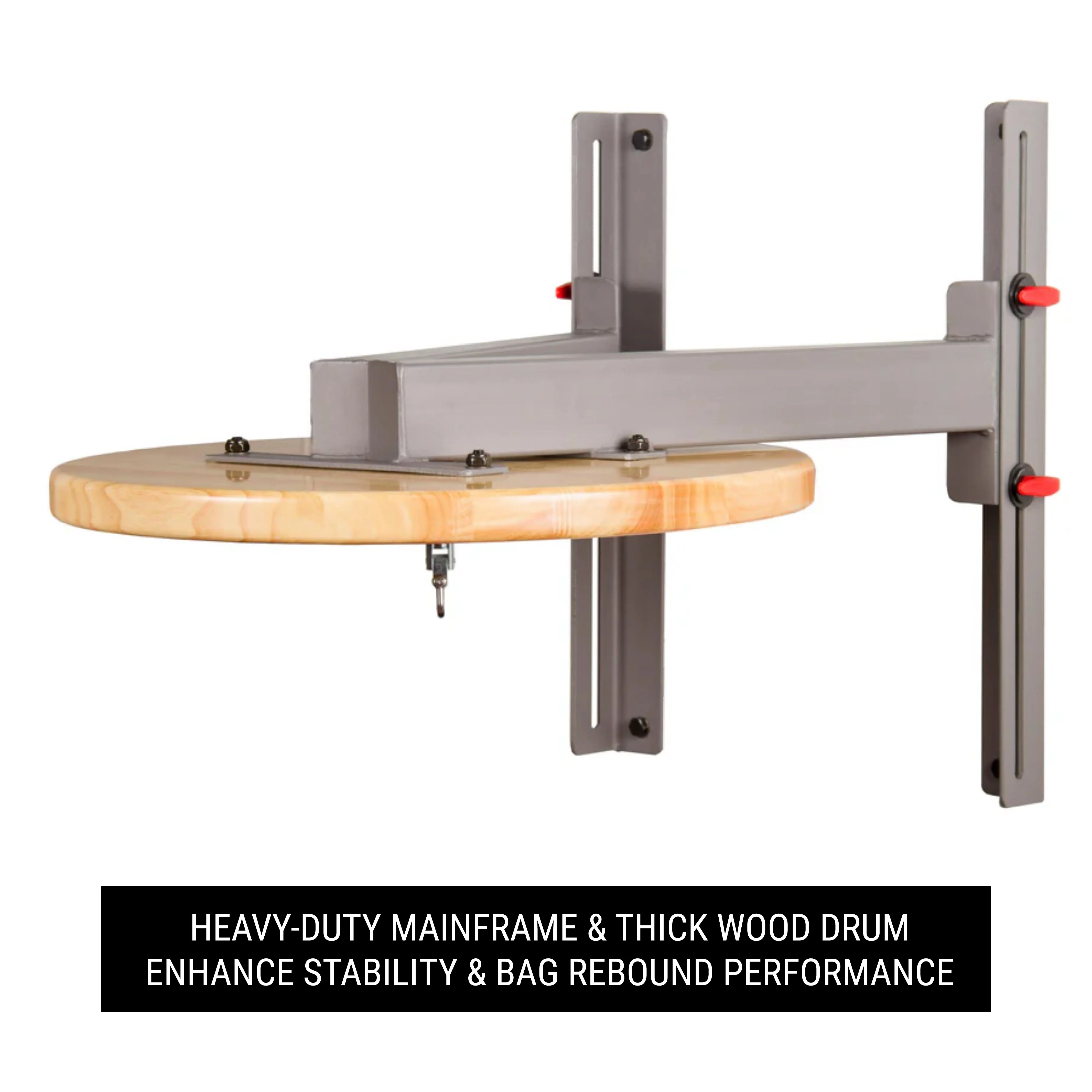 XMARK - Wall Mounted Speed Bag Platform with Shackle Swivel for MMA and Boxing - Image 3