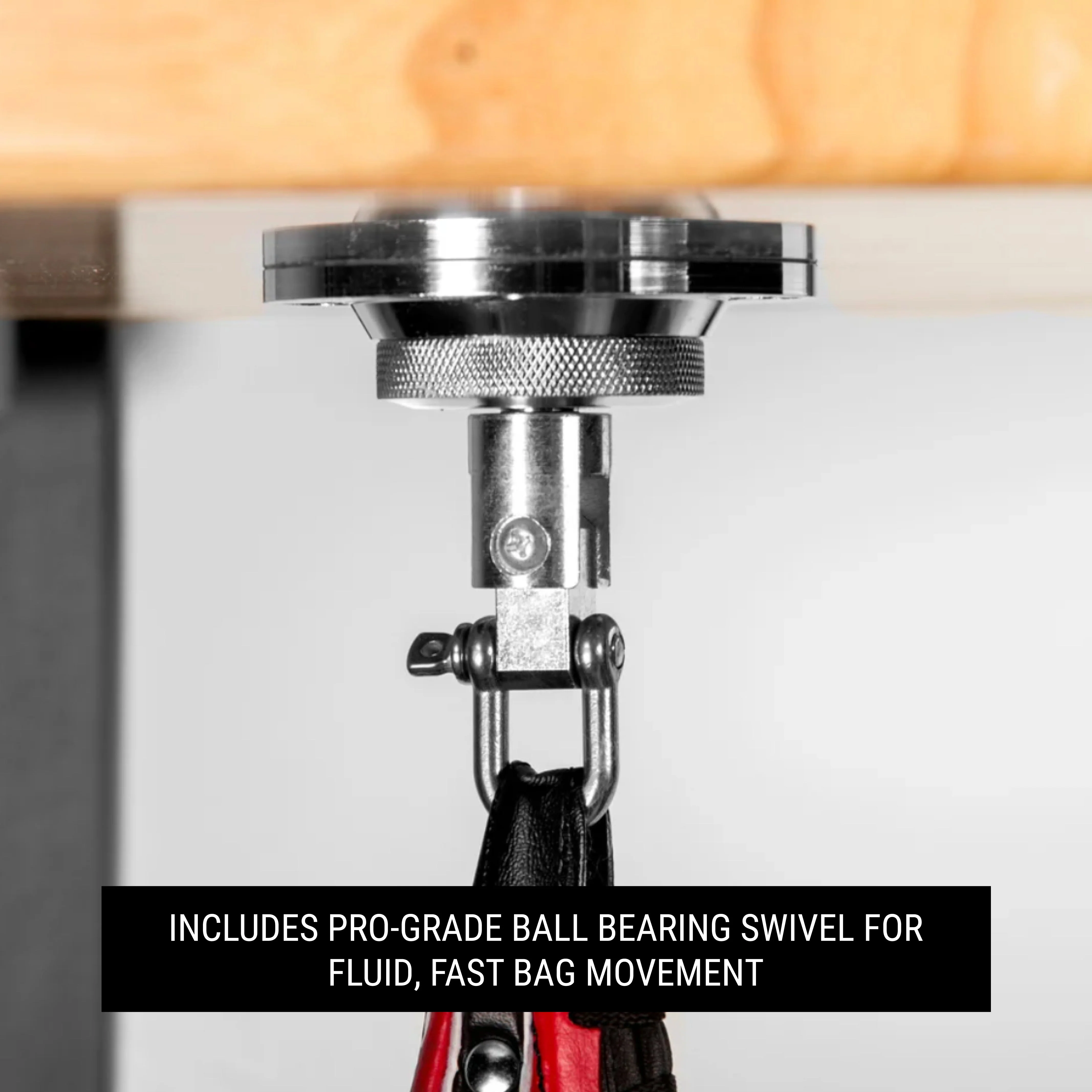 XMARK - Wall Mounted Speed Bag Platform with Shackle Swivel for MMA and Boxing - Image 4