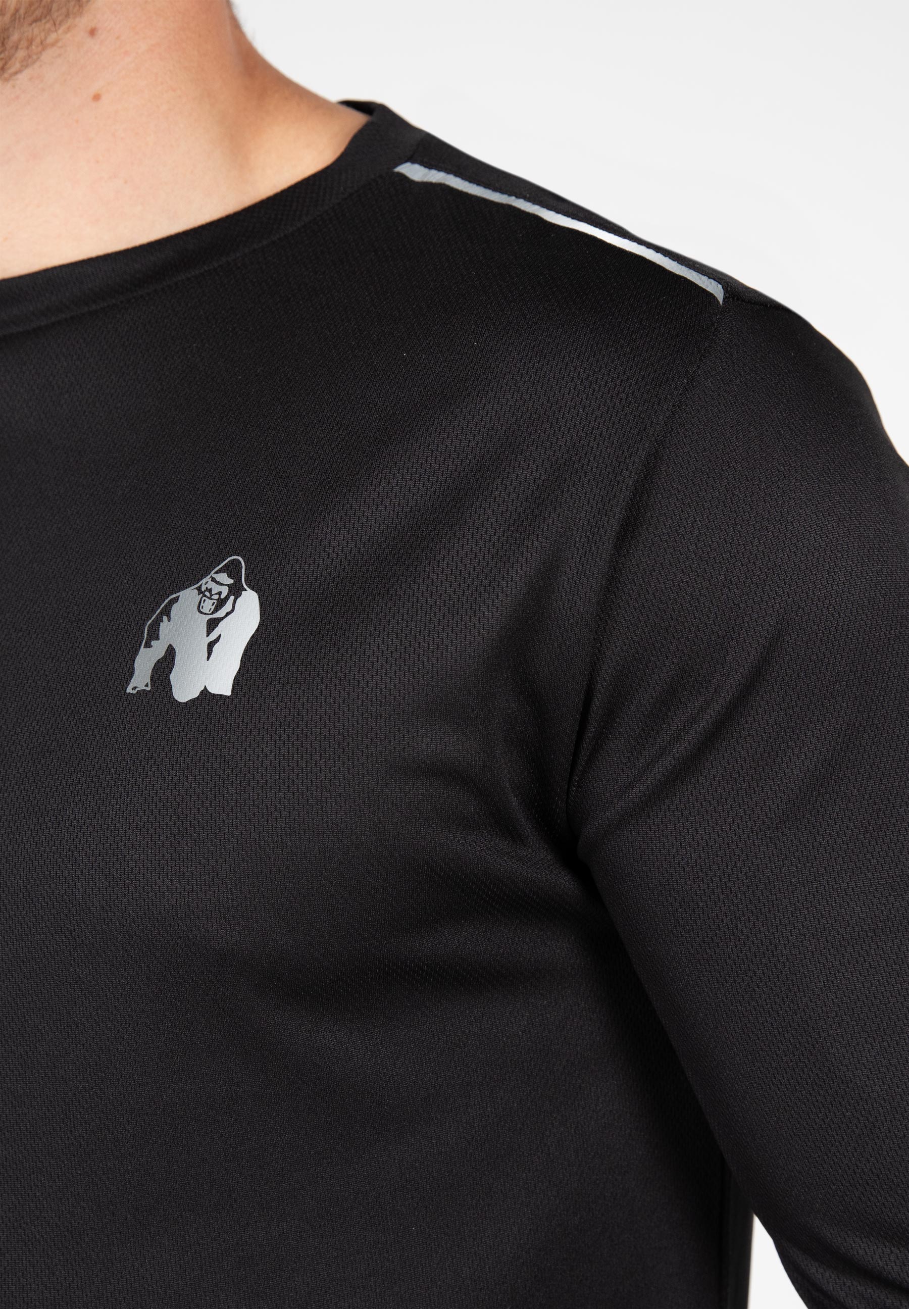Gorilla Wear - Washington Long Sleeve - Black - Image 4