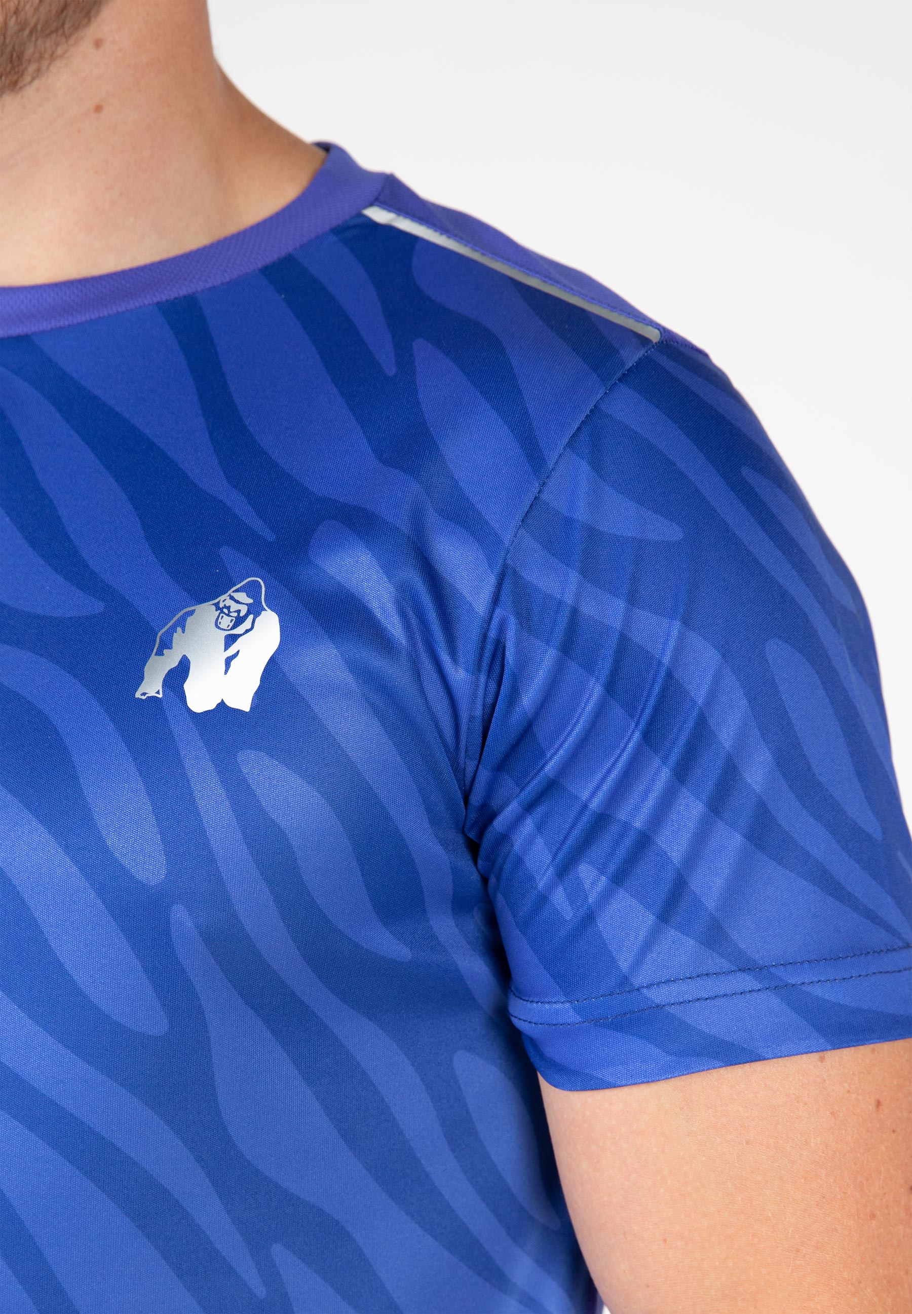 Gorilla Wear - Washington T-Shirt - Blue - Image 4