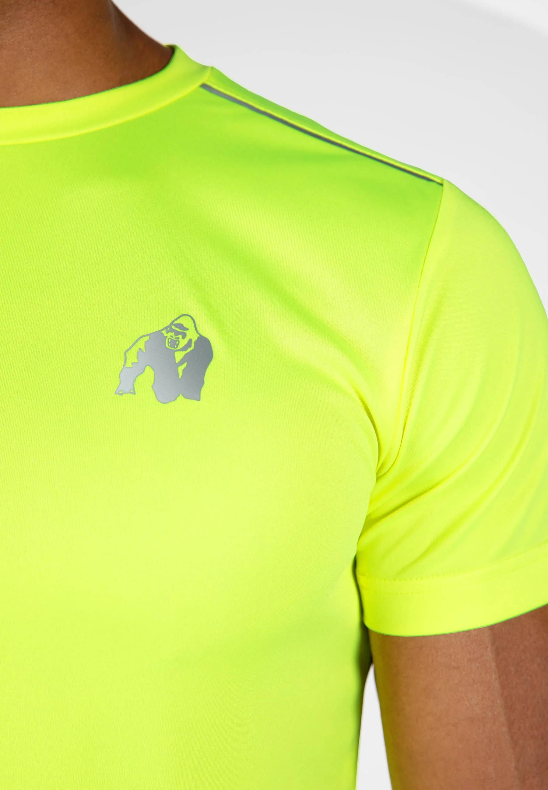 Gorilla Wear - Washington T-Shirt - Neon Yellow - Image 4