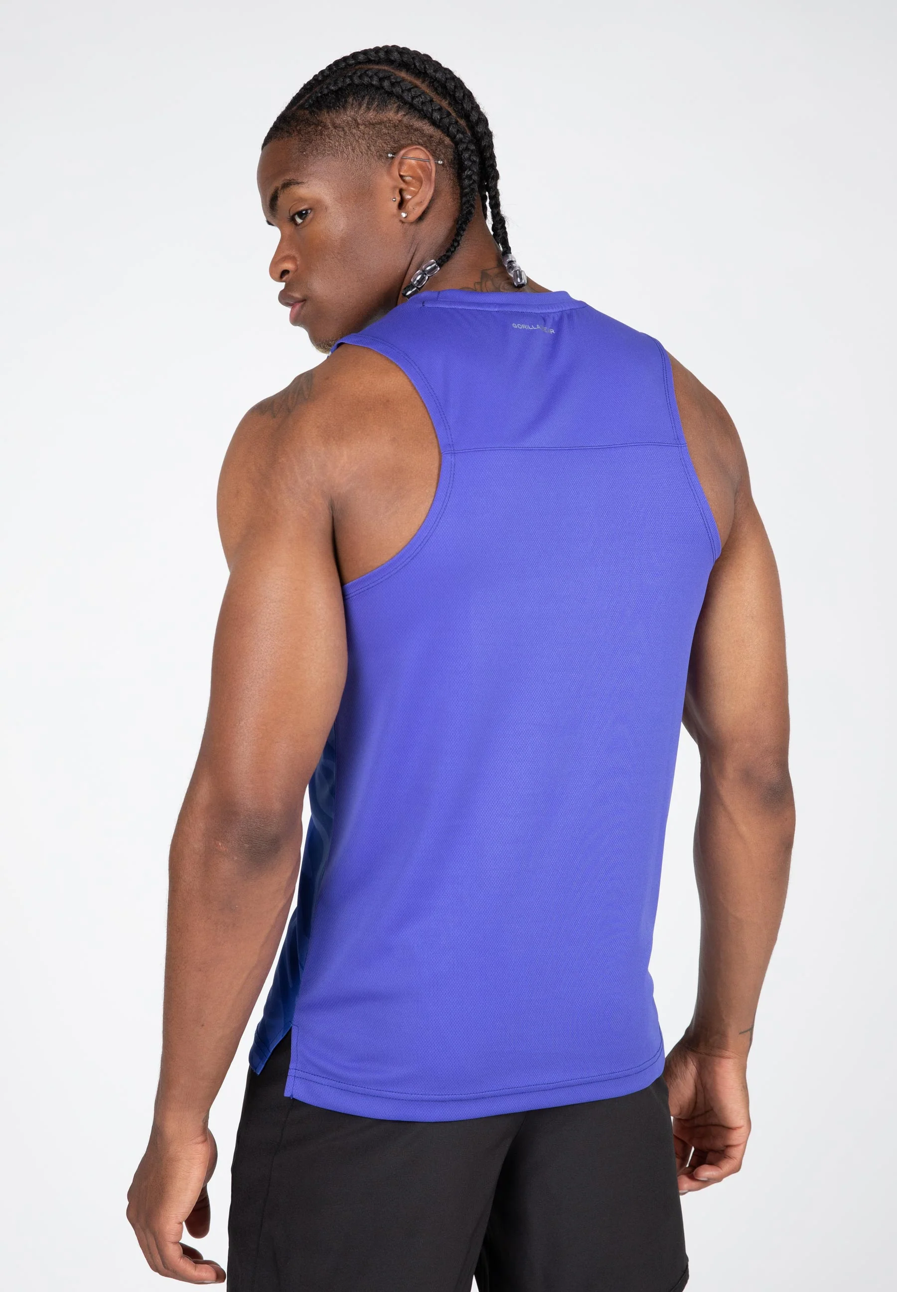 Gorilla Wear - Washington Tank Top - Blue - Image 2