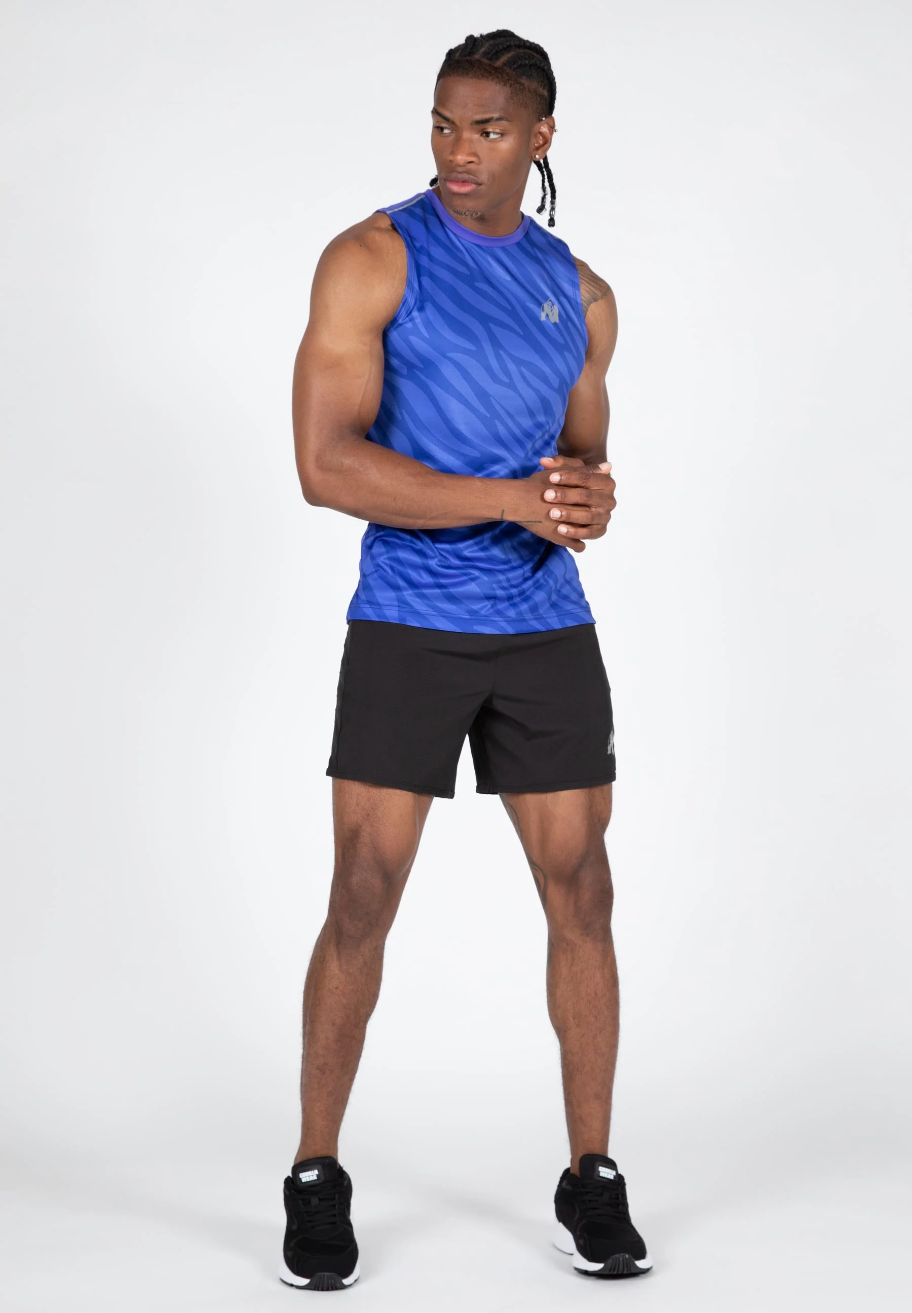 Gorilla Wear - Washington Tank Top - Blue - Image 3
