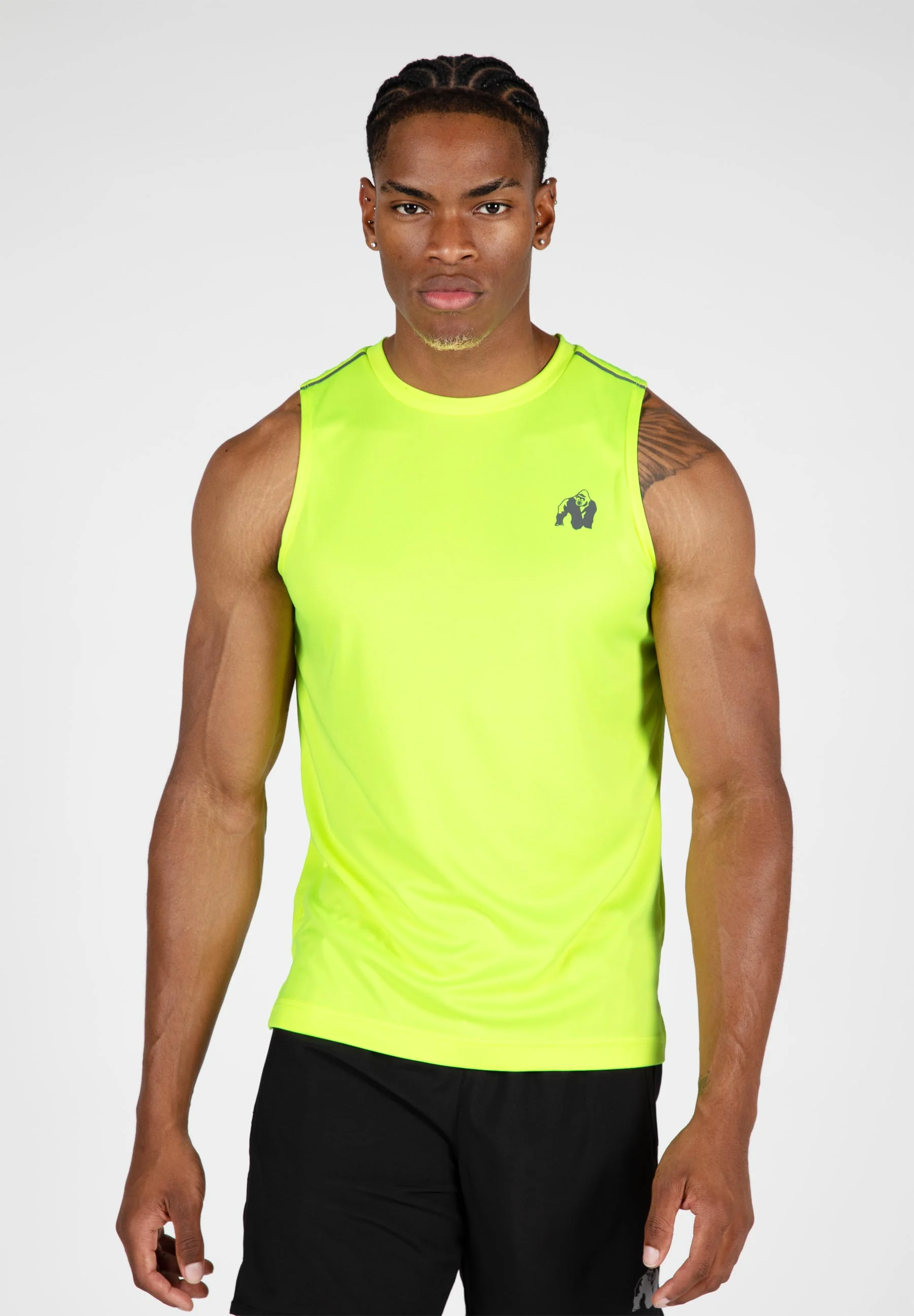 Gorilla Wear - Washington Tank Top - Neon Yellow