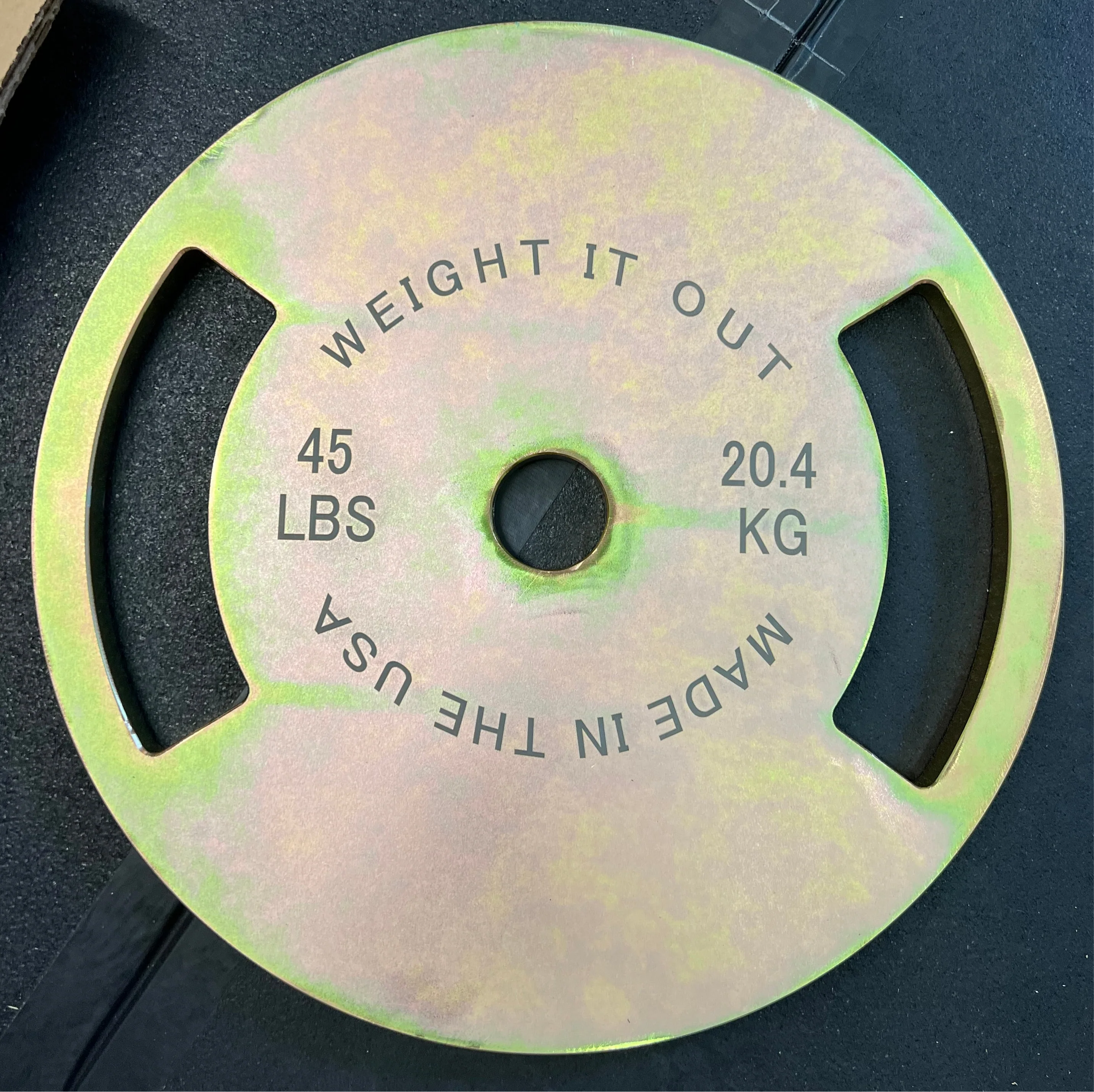 Weight It Out - Solid Steel Calibrated Weight Plate Sets - Image 3
