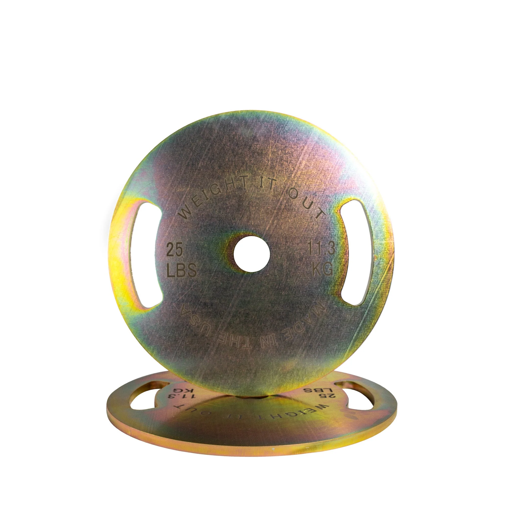 Weight It Out - Solid Steel Calibrated Weight Plate Sets - Image 4