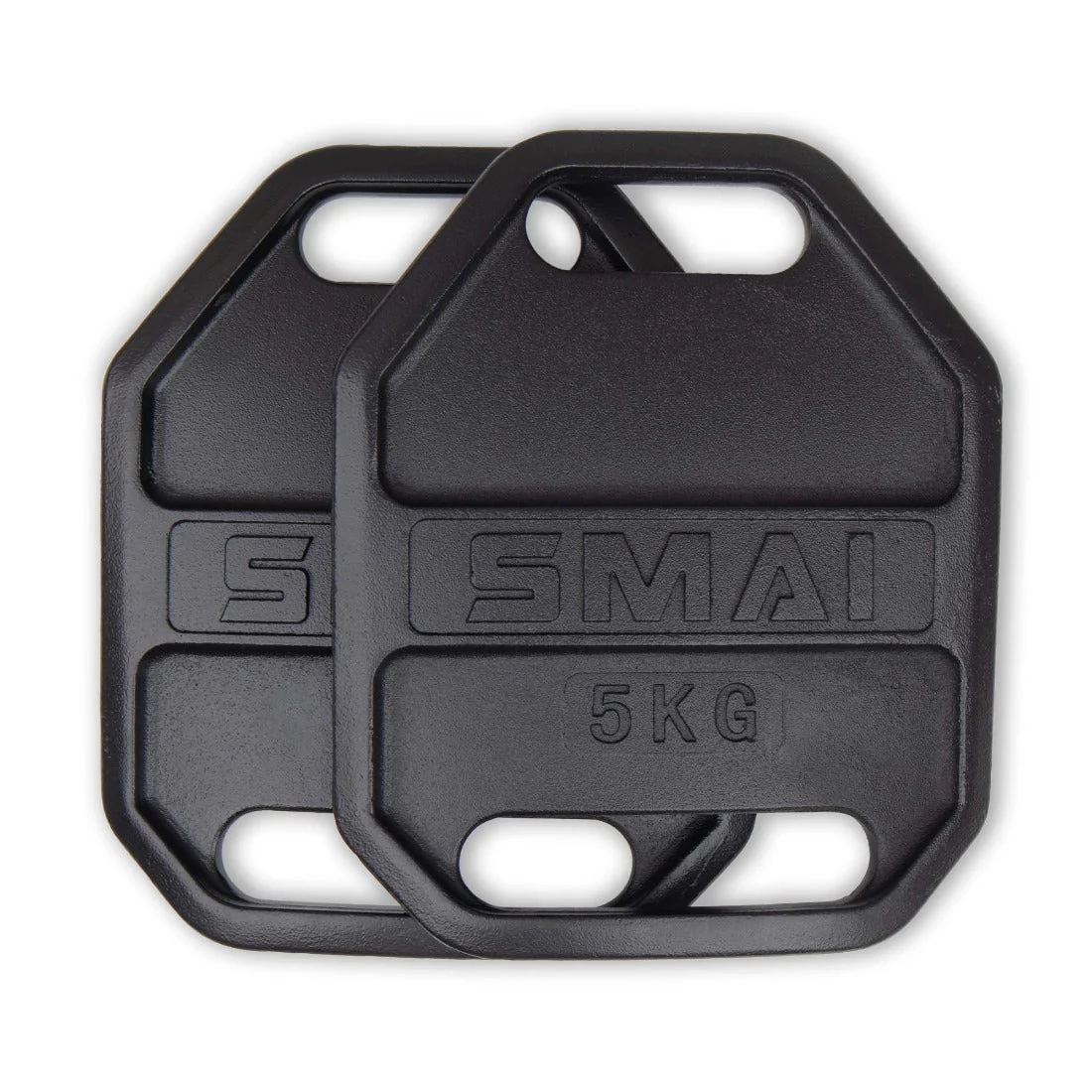 SMAI - Weight Vest Plate Pair - 11lb/5kg For Vest Black