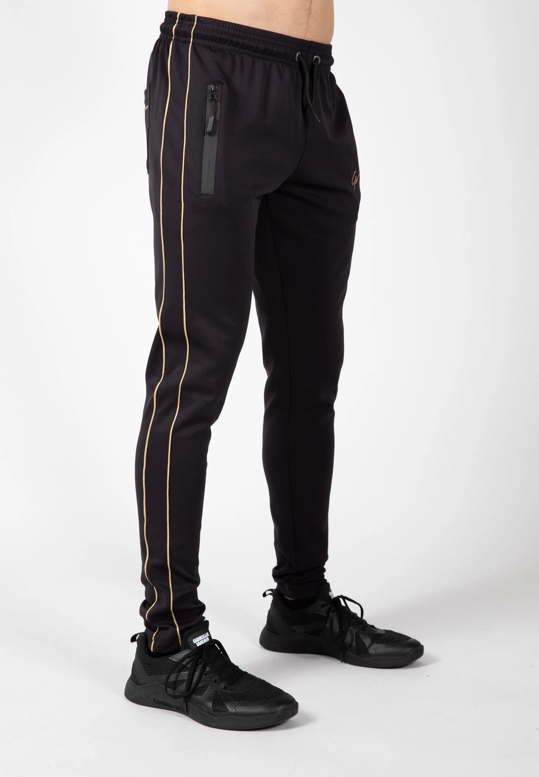 Gorilla Wear - Wenden Track Pants - Black/Gold - Image 2