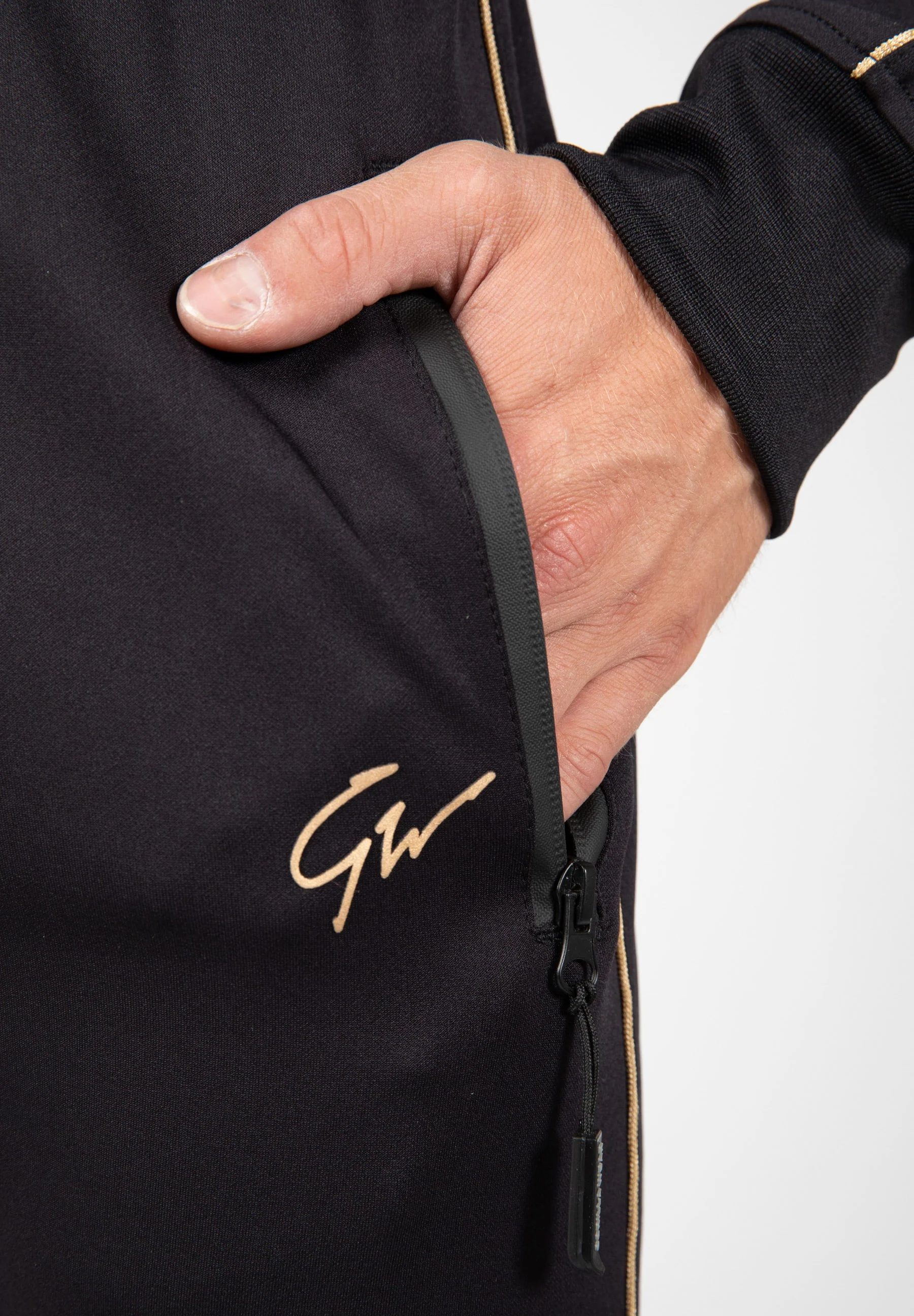 Gorilla Wear - Wenden Track Pants - Black/Gold - Image 5