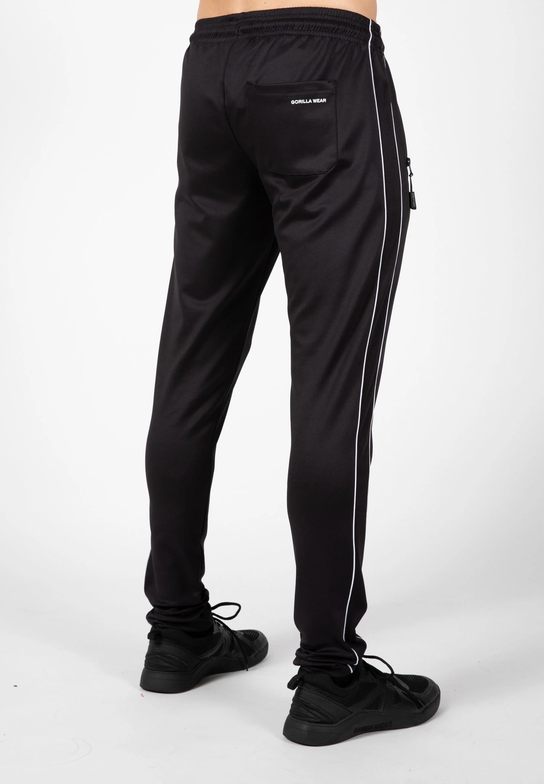 Gorilla Wear - Wenden Track Pants - Black/White - Image 3