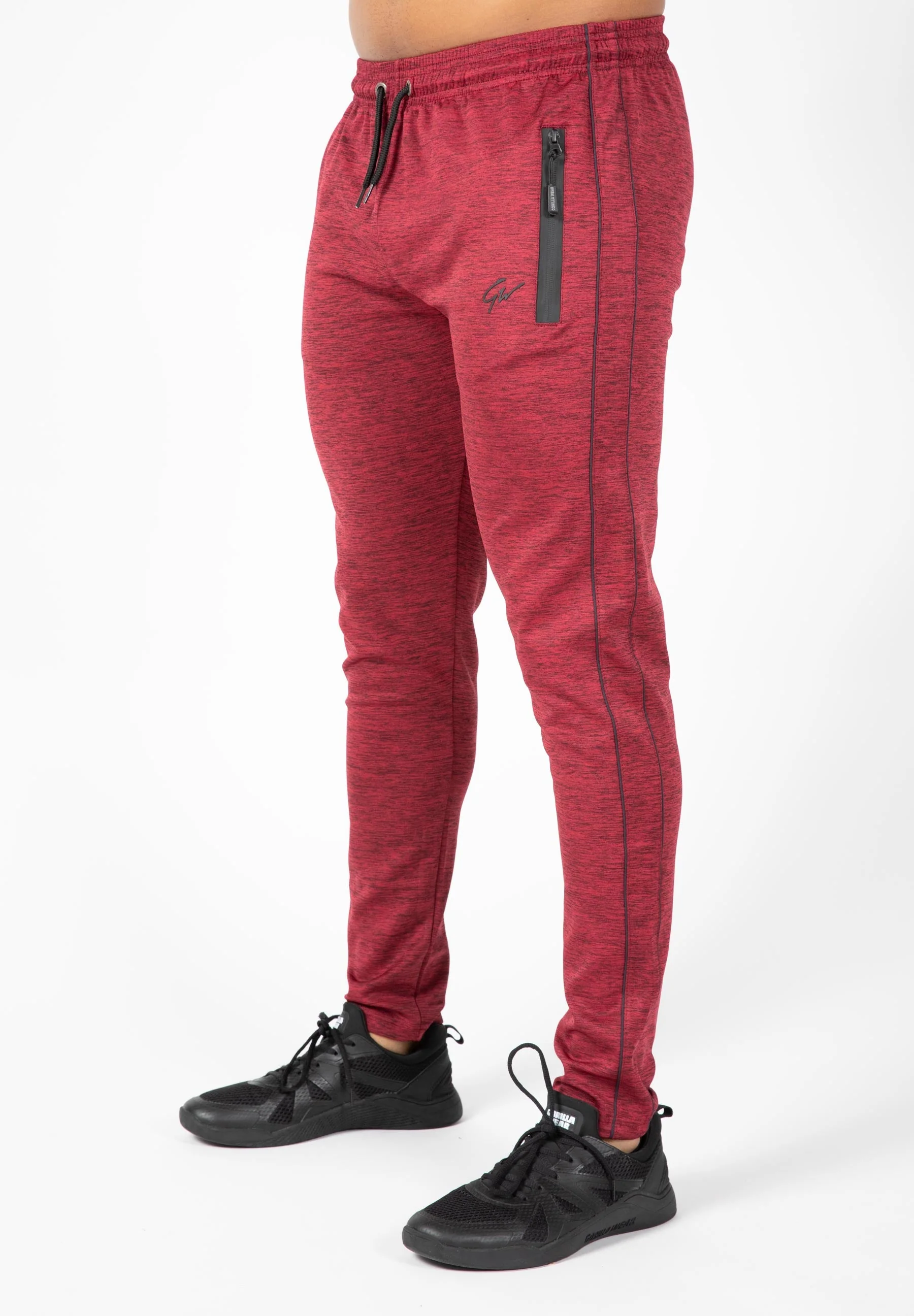 Gorilla Wear - Wenden Track Pants - Burgundy Red