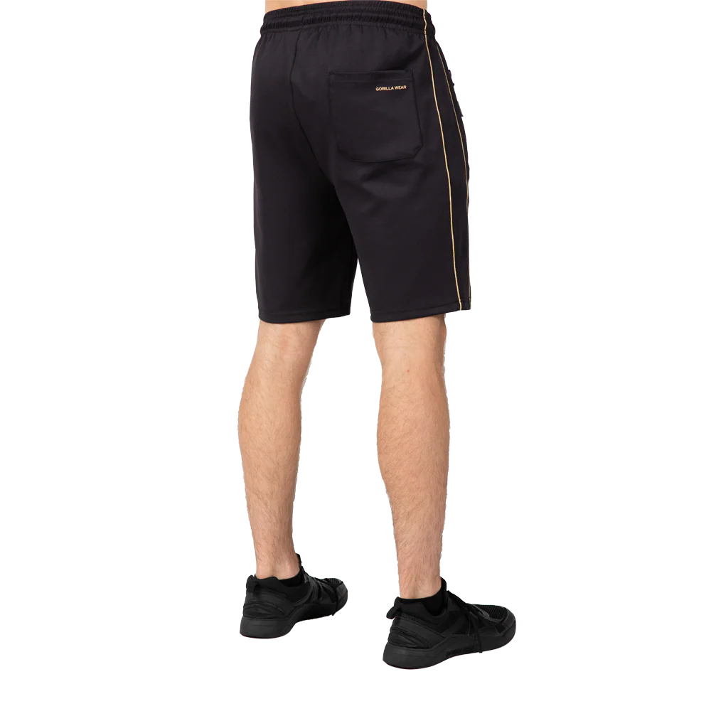 Gorilla Wear - Wenden Track Shorts - Black/Gold - Image 3
