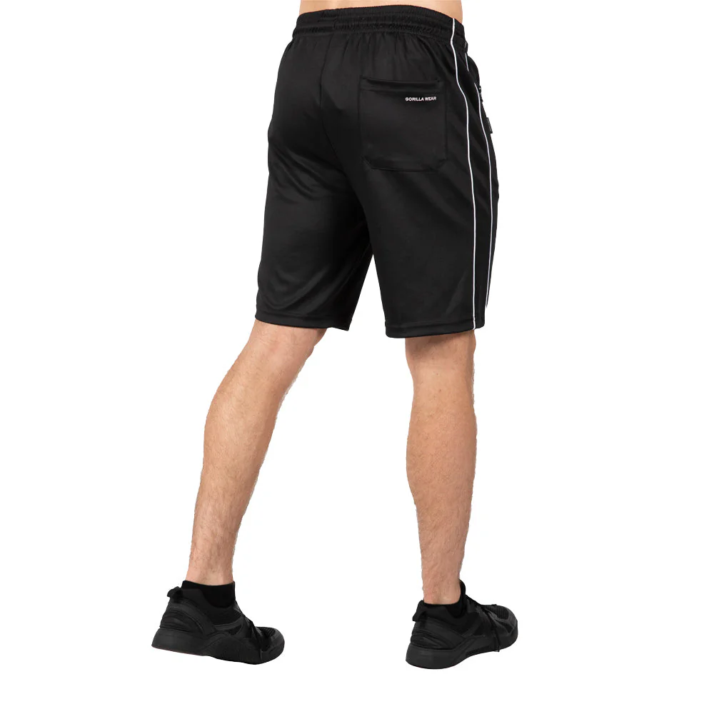 Gorilla Wear - Wenden Track Shorts - Black/White - Image 3