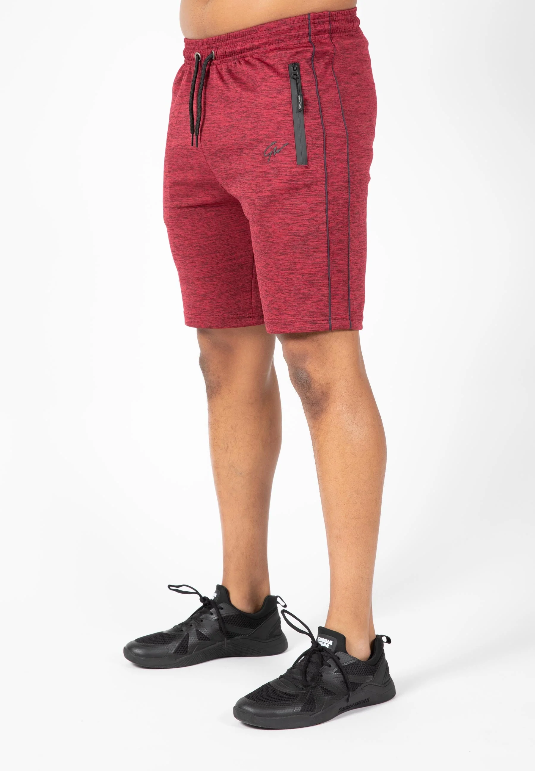 Gorilla Wear - Wenden Track Shorts - Burgundy Red