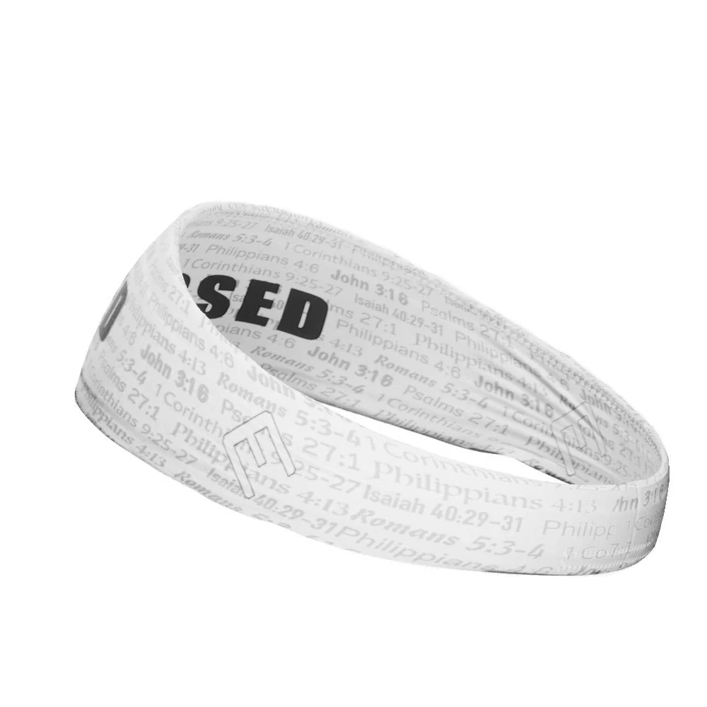 Elite Athletic Gear - White Blessed Headband - Image 4