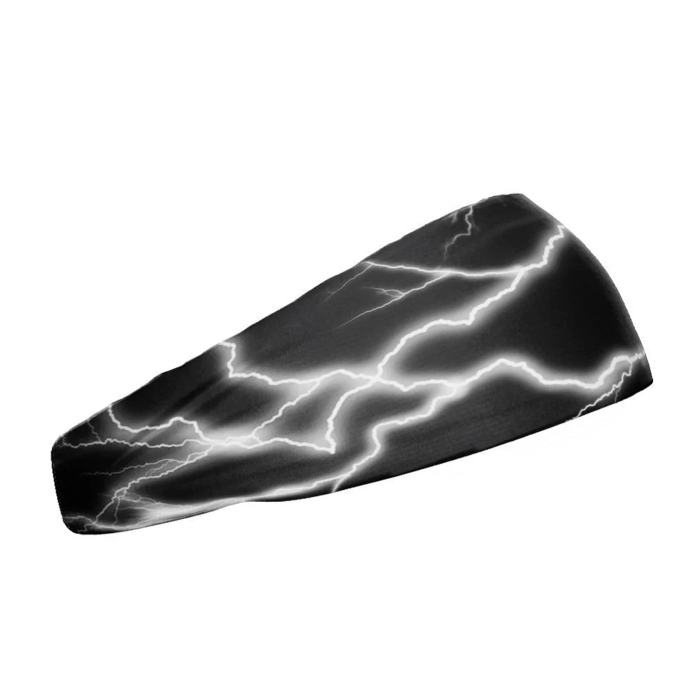 Elite Athletic Gear - White Lightning Headband - Image 2