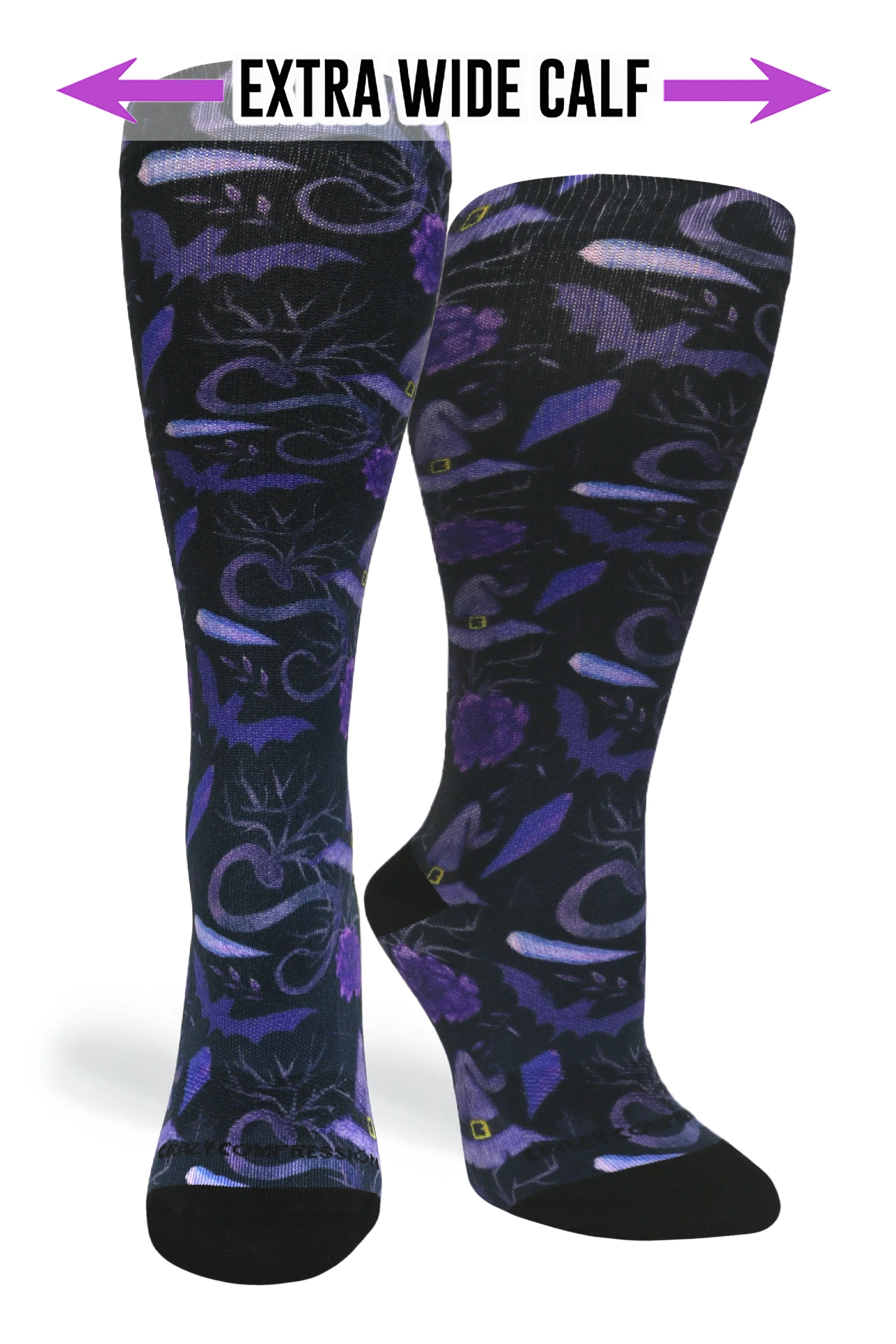 Crazy Compression - Wicked Purple - (Standard & Extra Wide) - Image 2