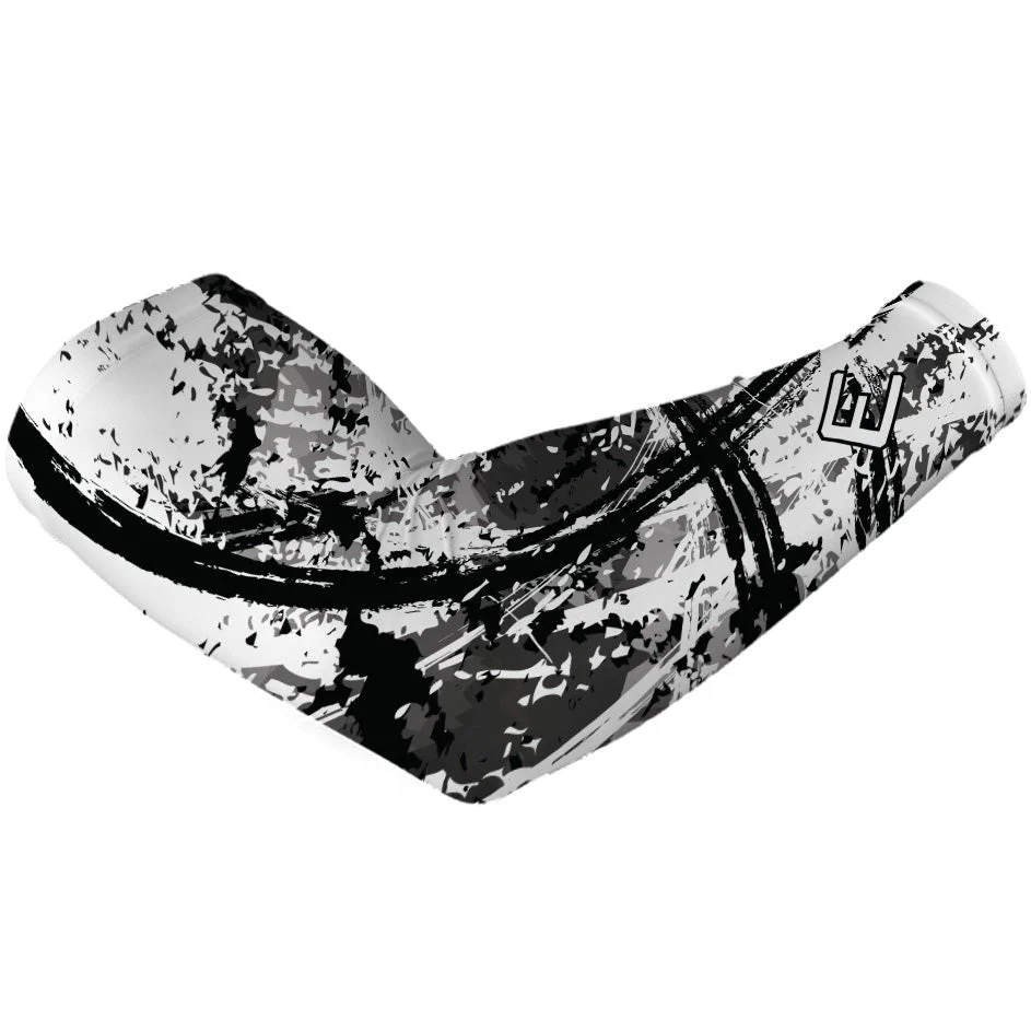 Elite Athletic Gear - Wicked White Arm Sleeve