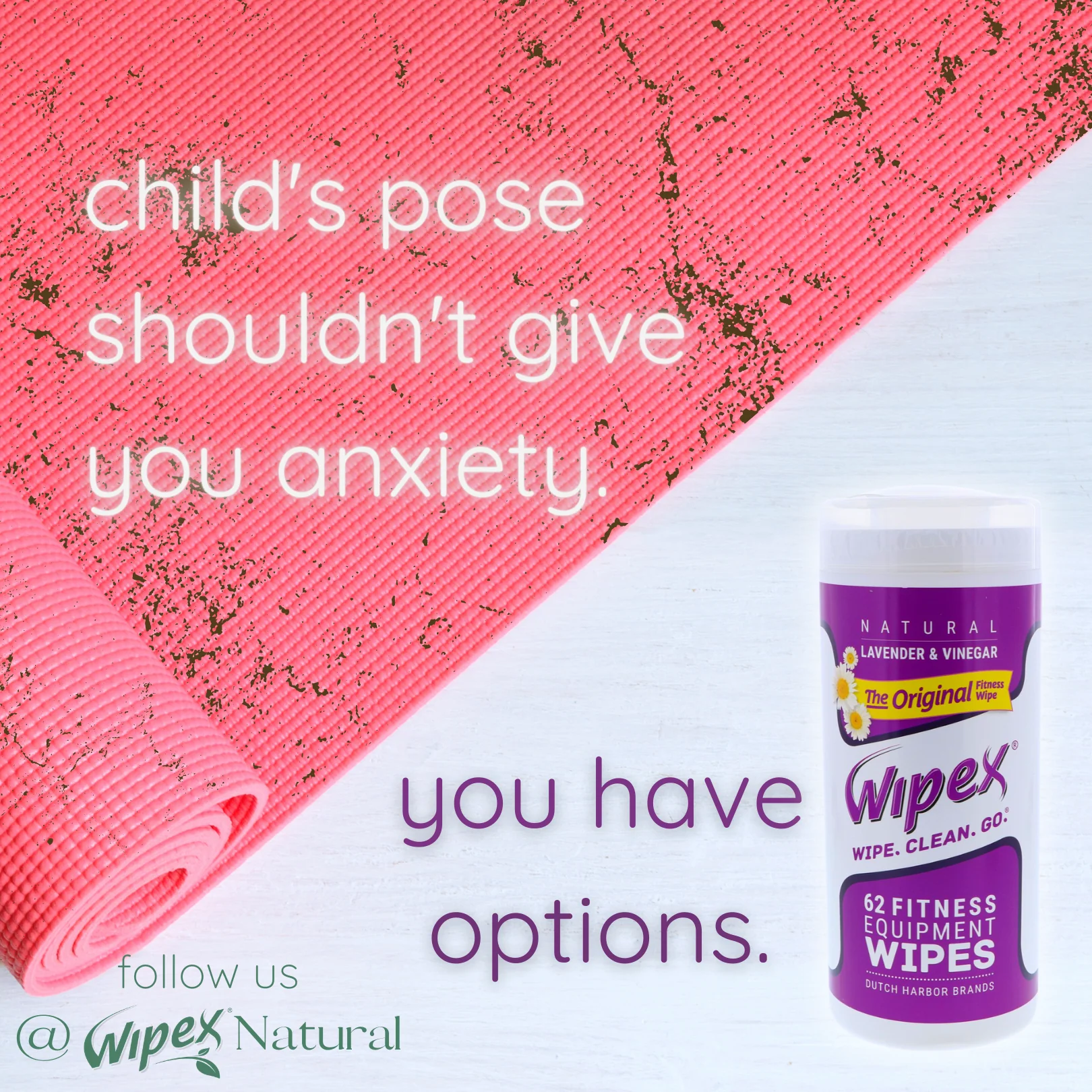 Wipex Co. - Natural Yoga Mat Wipes | Soft, Plant-Based, Infused With Essential Oils - Image 9