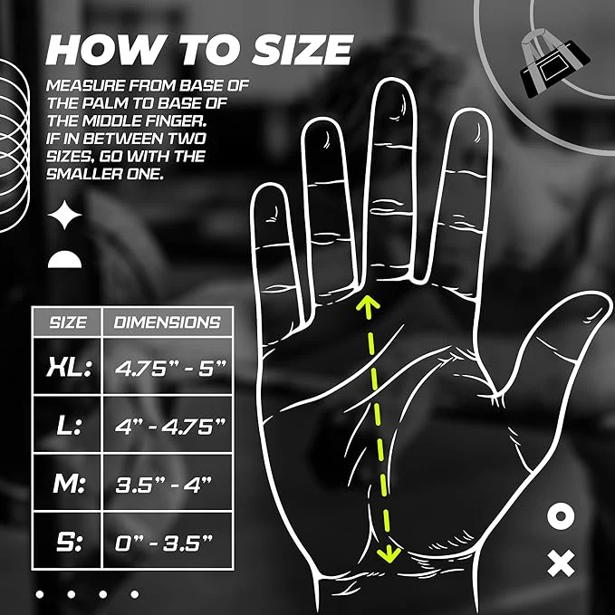 JerkFit - Wodies Workout Gloves (Pair) for Bodybuilding, Fitness and Crossfit Gloves - Image 3