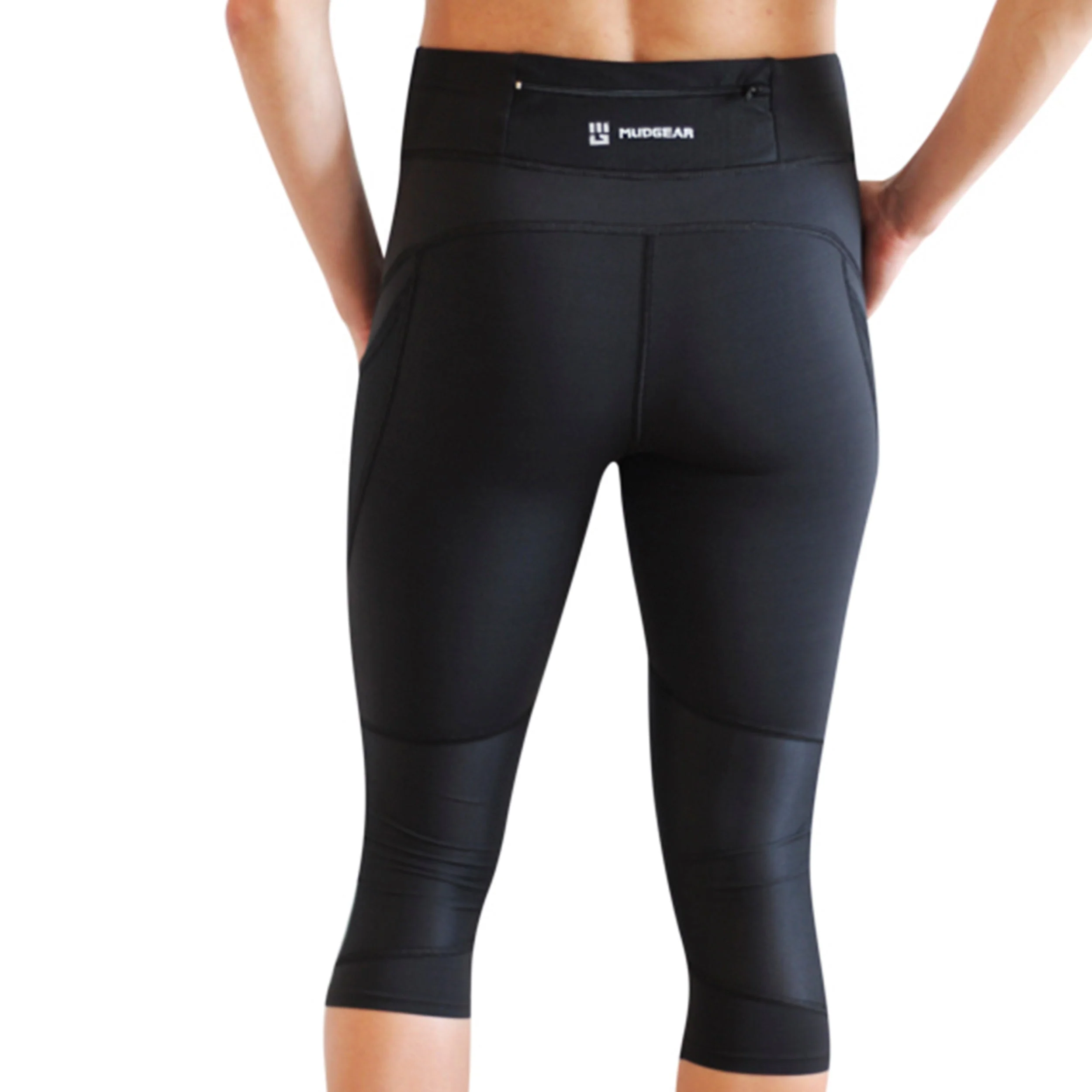 Mudgear - Women's Flex-Fit Compression Capri Leggings - Image 10