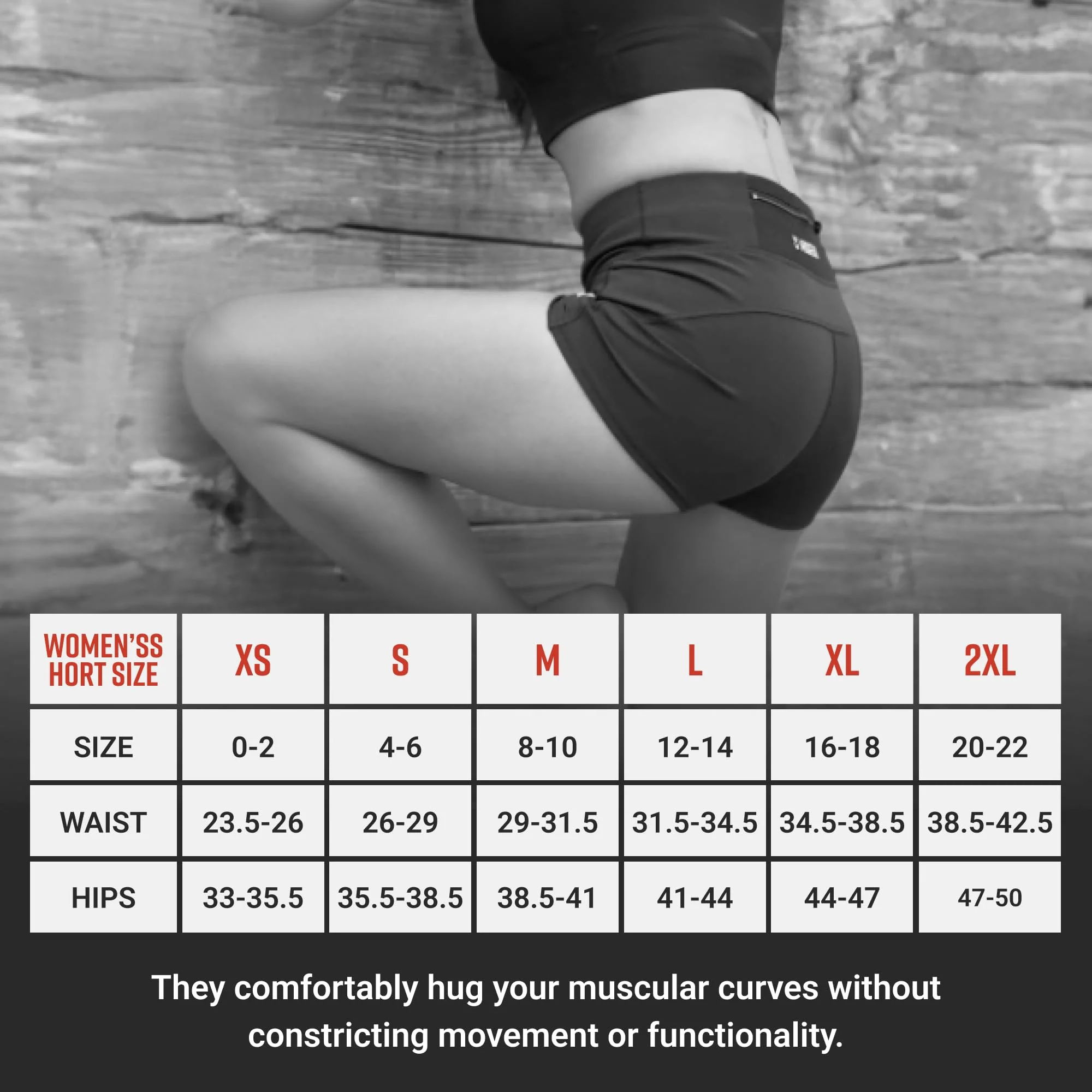 Mudgear - Women's Flex-Fit Compression Shorts 2-inch Inseam - Image 5