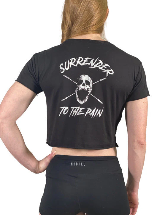 JerkFit - Women's Surrender To The Pain Crop Top - Image 2
