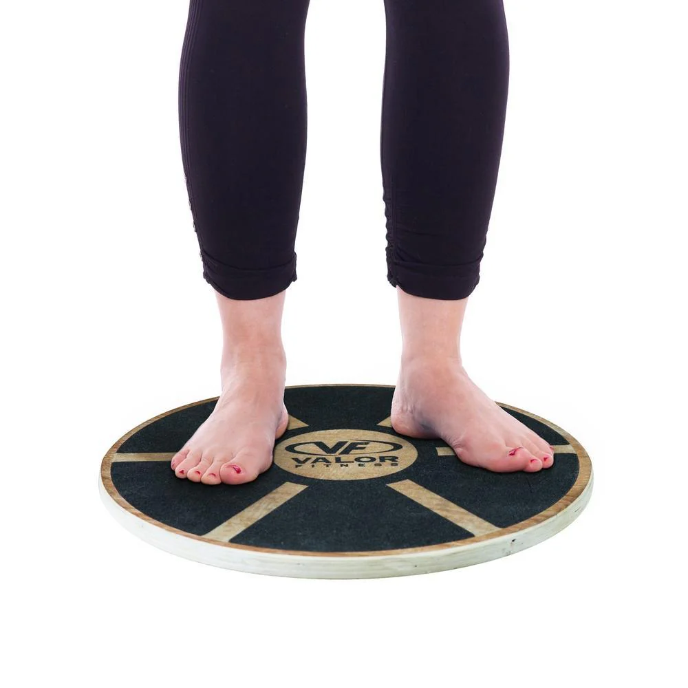 Valor Fitness - Wood Round Wobble Balance Board - Image 2
