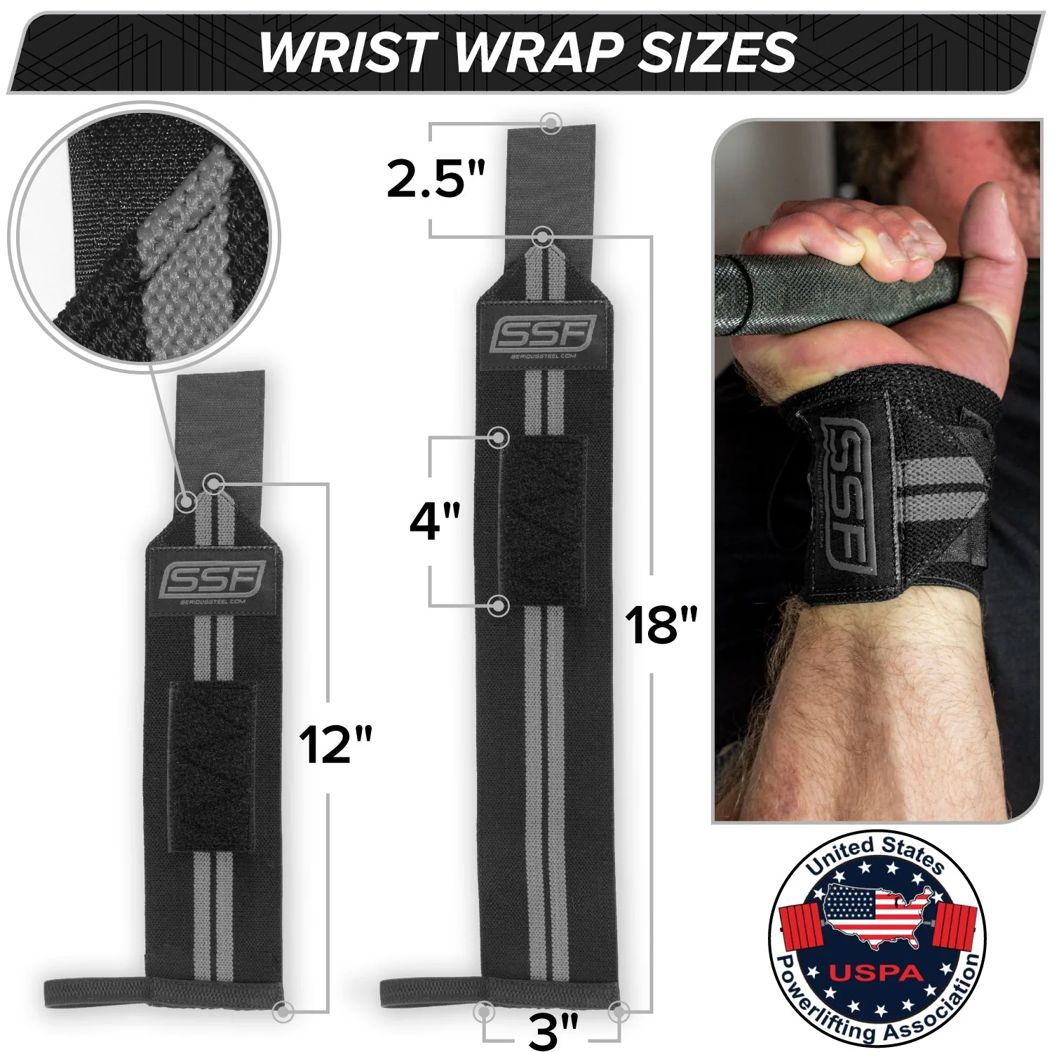 Serious Steel Fitness - Wrist Wraps - Image 8