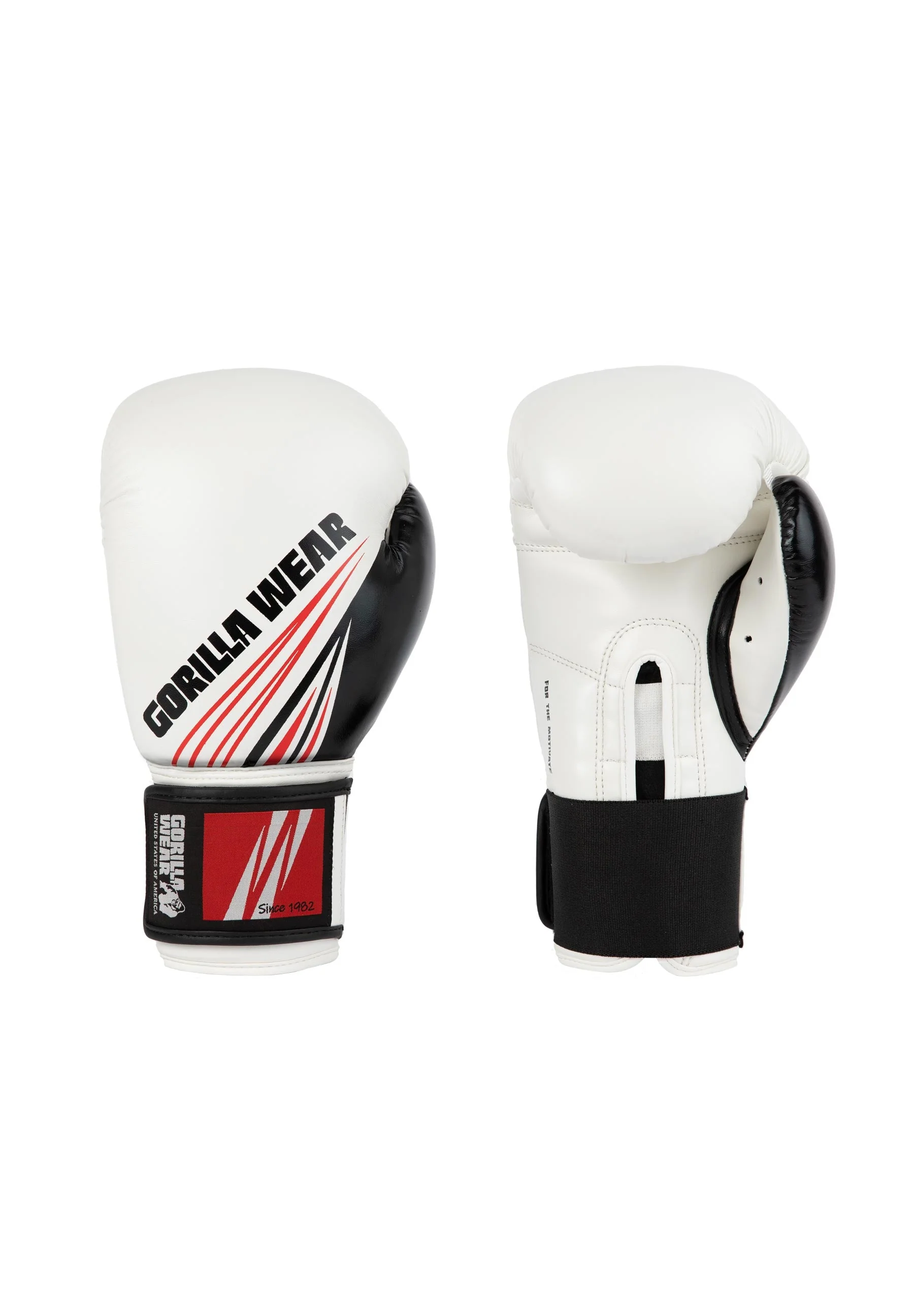 Gorilla Wear - Yakima Boxing Gloves - White - Image 2