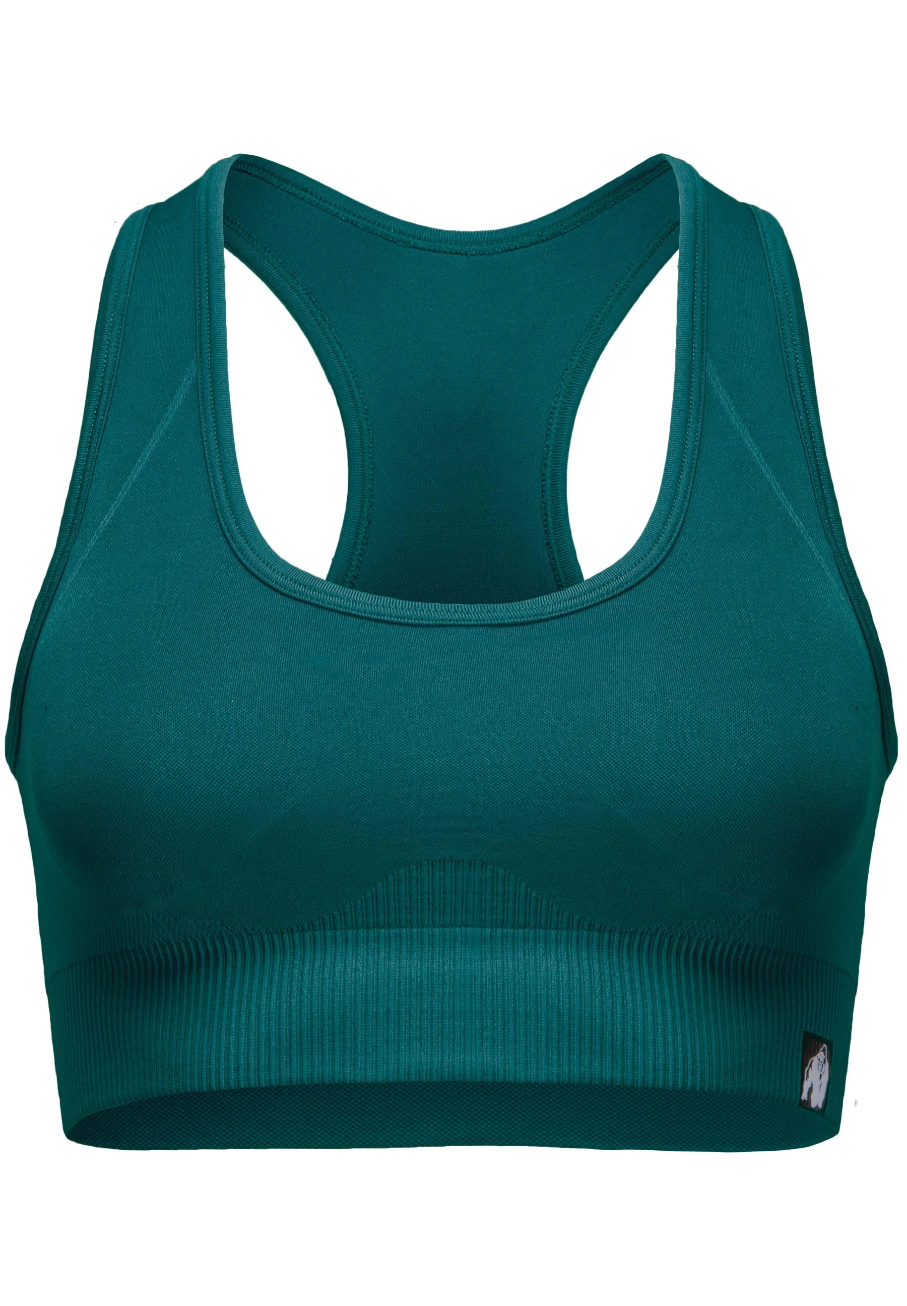 Gorilla Wear - Yava Seamless Sports Bra - Green - Image 6