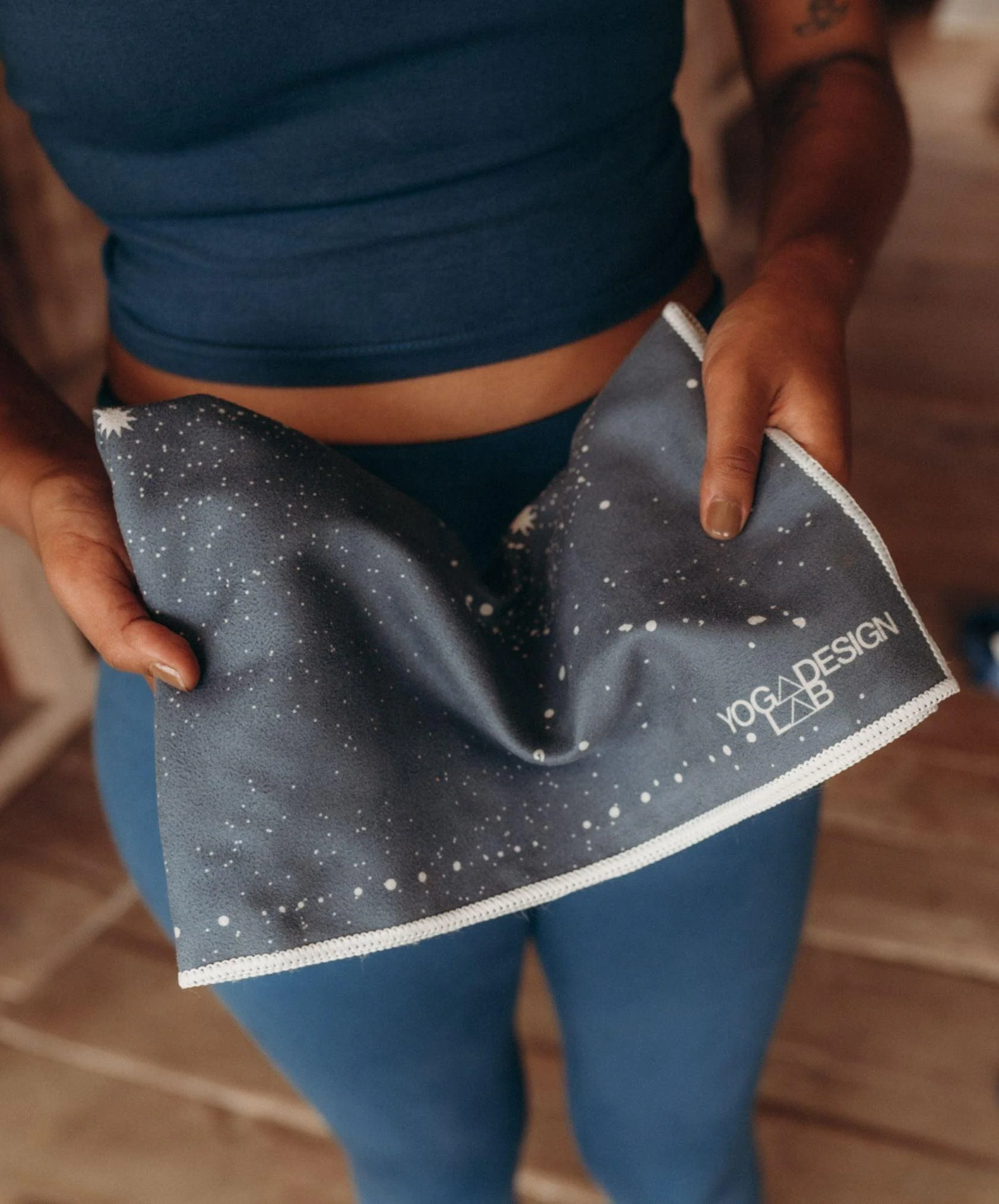 Yoga Design Lab - Yoga Hand Towel - Ultra-Grippy, Moisture Absorbing & Quick-Dry - Image 6