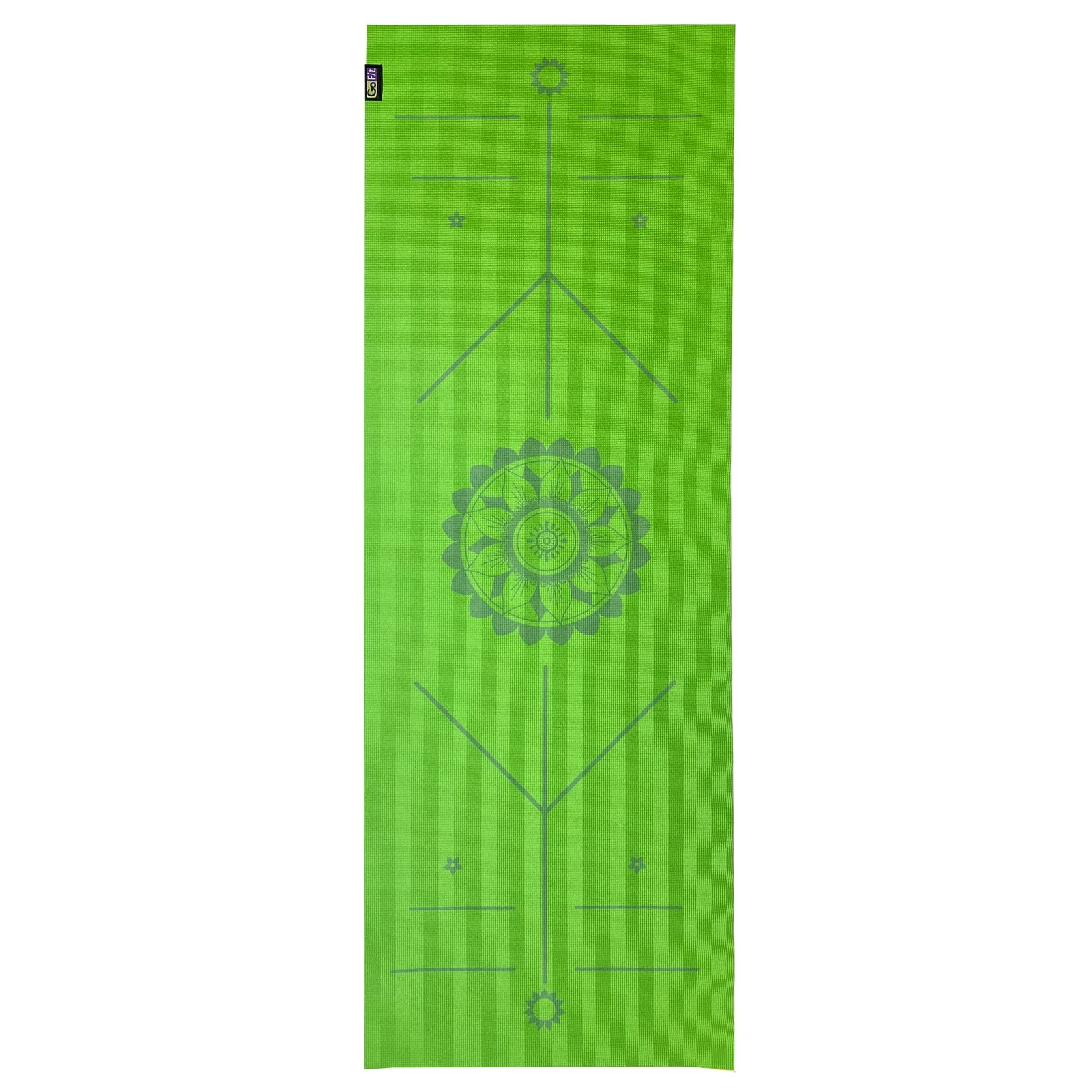GoFit - Yoga AlignMat™ - Green - Image 4