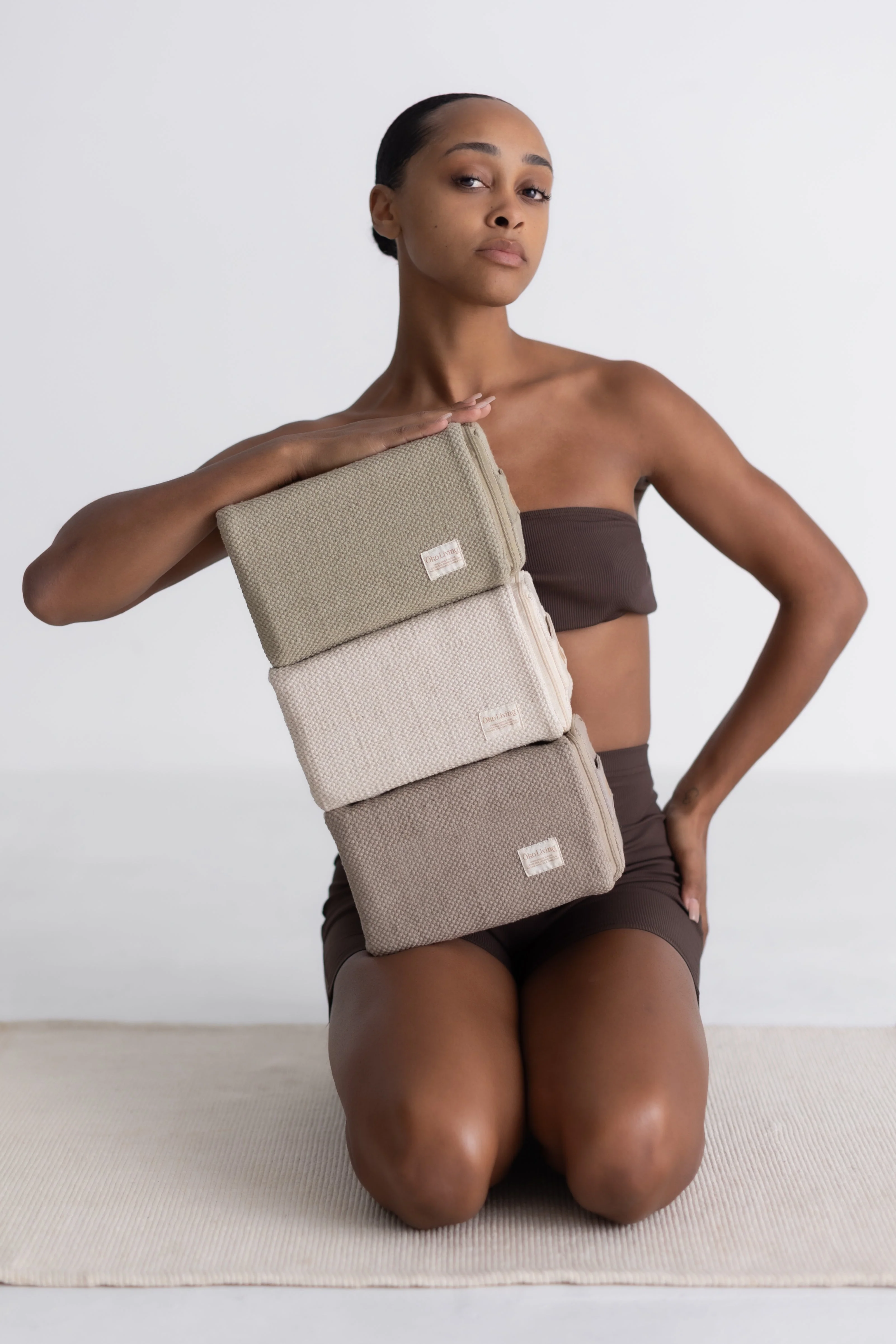Oko Living - Yoga Block - Naturally Dyed Organic Cotton