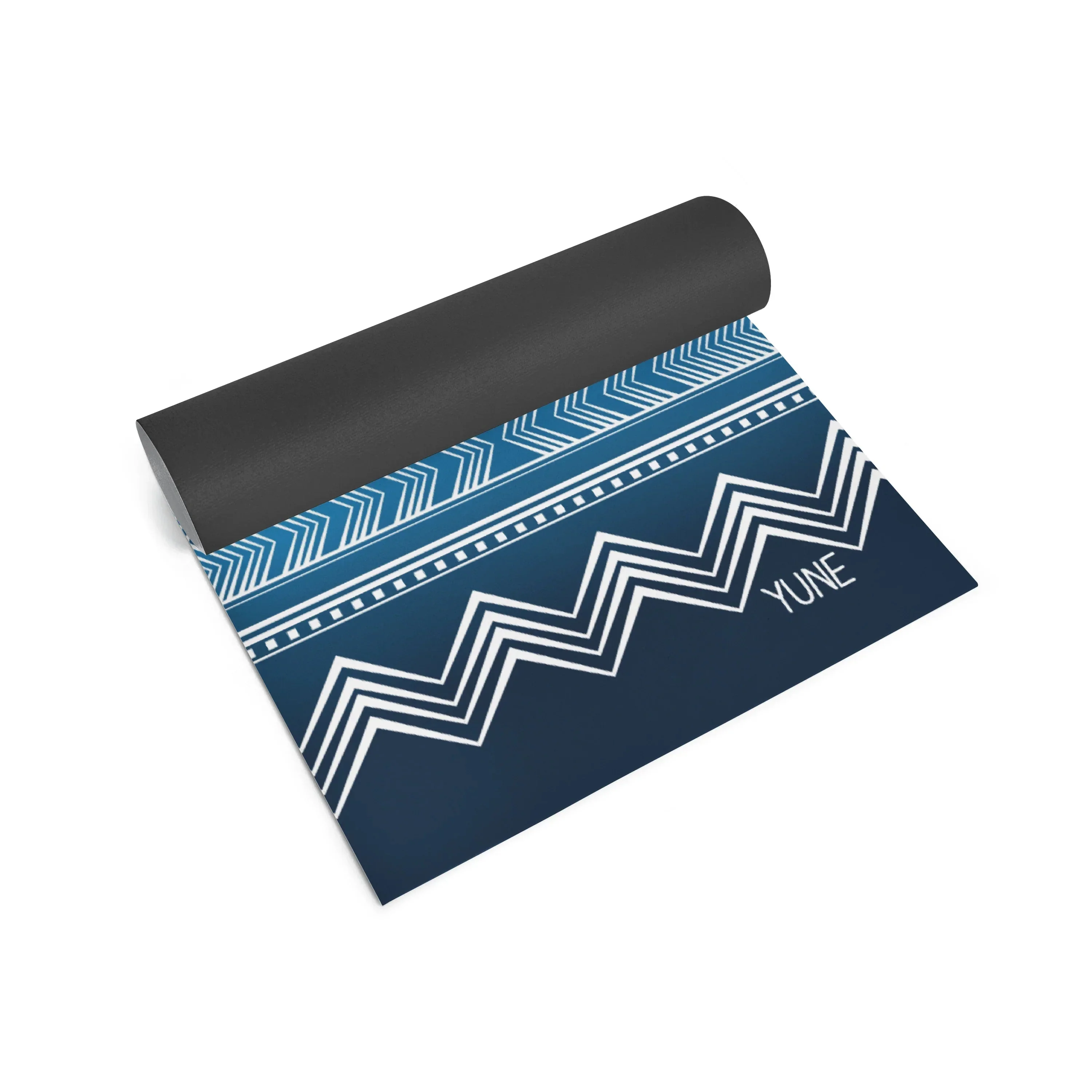 Yune Yoga - Yoga Mat | 6mm Thick | Blue | Non-Slip | Eco Friendly | Yune Yoga | Diamond - Image 3