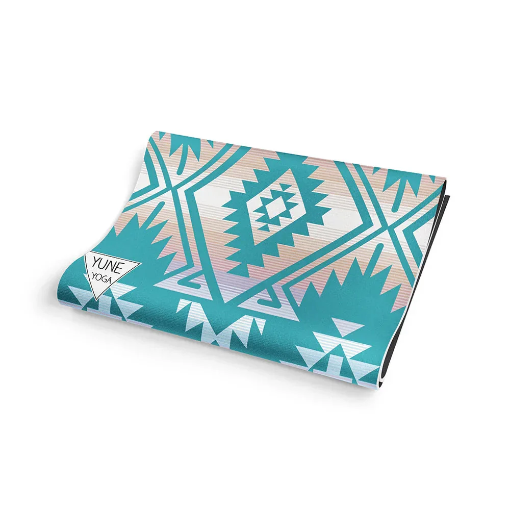 Yune Yoga - Yoga Mat | 6mm Thick | Blue | Non-Slip | Eco Friendly | Yune Yoga | Jerome Lake - Image 5