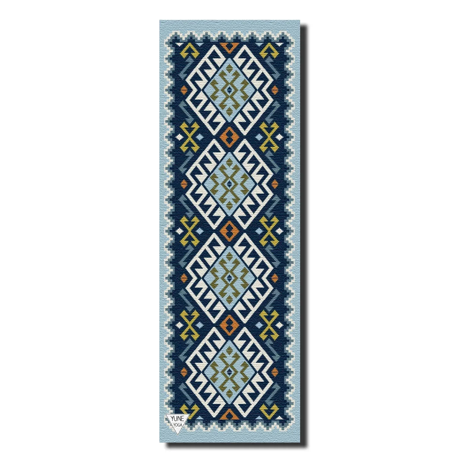 Yune Yoga - Yoga Mat | 6mm Thick | Blue | Non-Slip | Eco Friendly | Yune Yoga | Moab River - Image 2