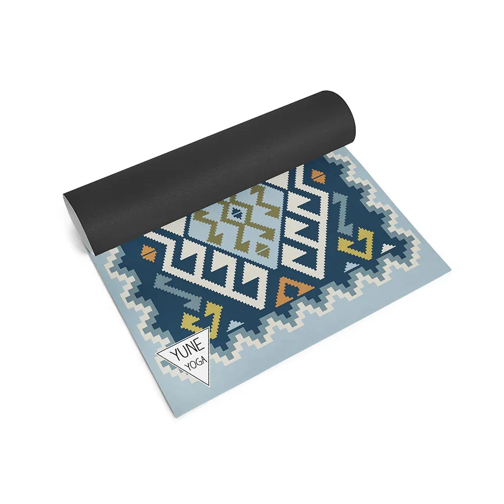 Yune Yoga - Yoga Mat | 6mm Thick | Blue | Non-Slip | Eco Friendly | Yune Yoga | Moab River - Image 3