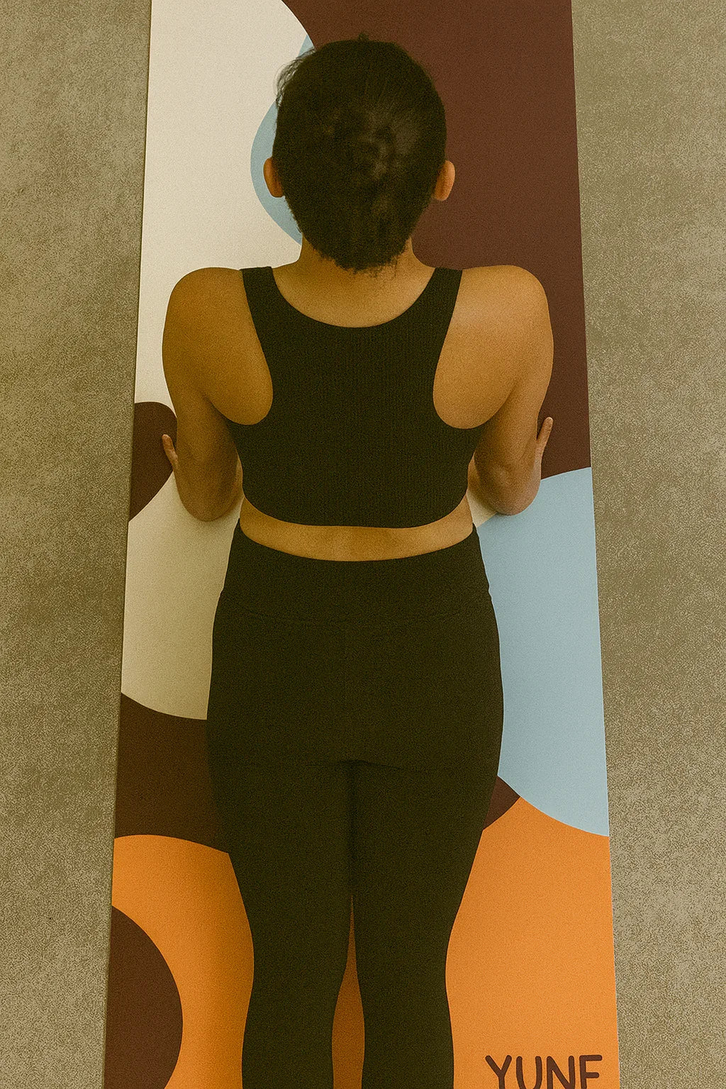 Yune Yoga - Yoga Mat | 6mm Thick | Brown | Non-Slip | Eco Friendly | Yune Yoga | Harper - Image 3